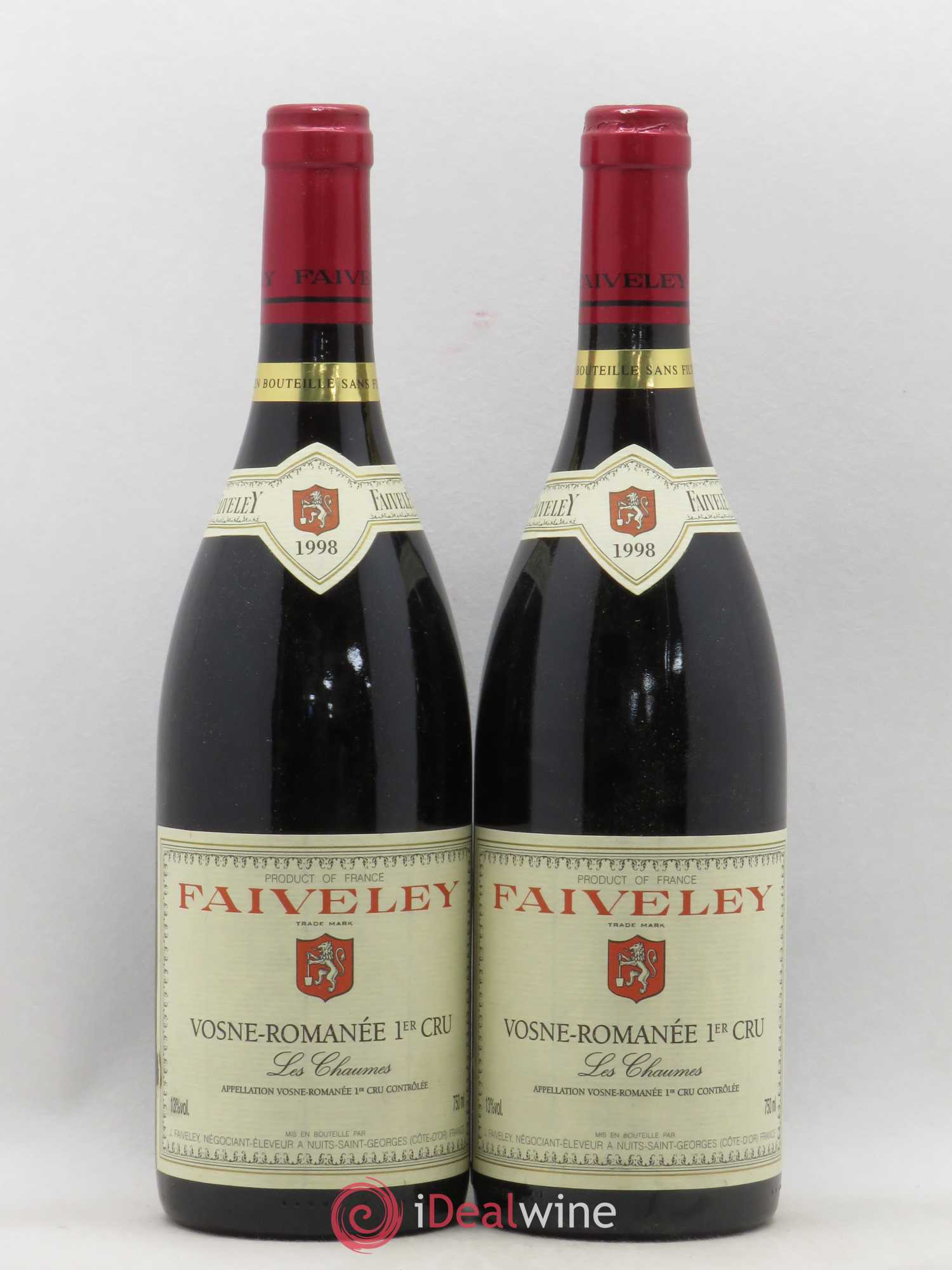 Vosne-Romanée 1er Cru 1998 - Posten von 2 Flaschen - 0