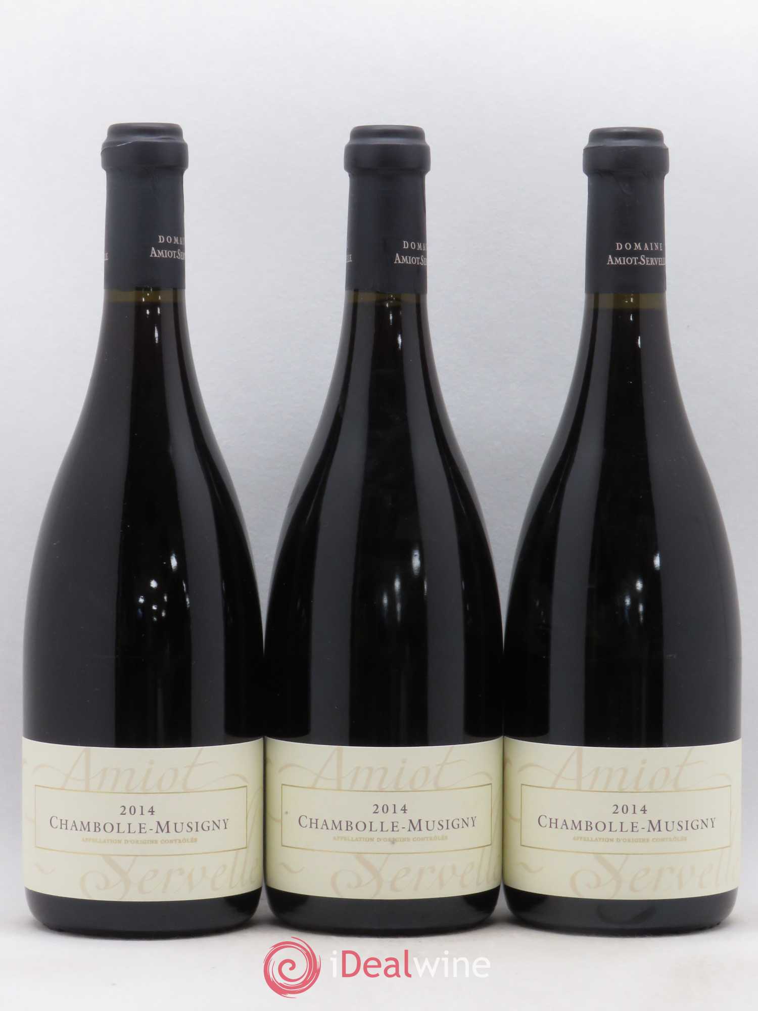 Chambolle-Musigny Amiot-Servelle 2014 - Lot de 3 bouteilles - 0