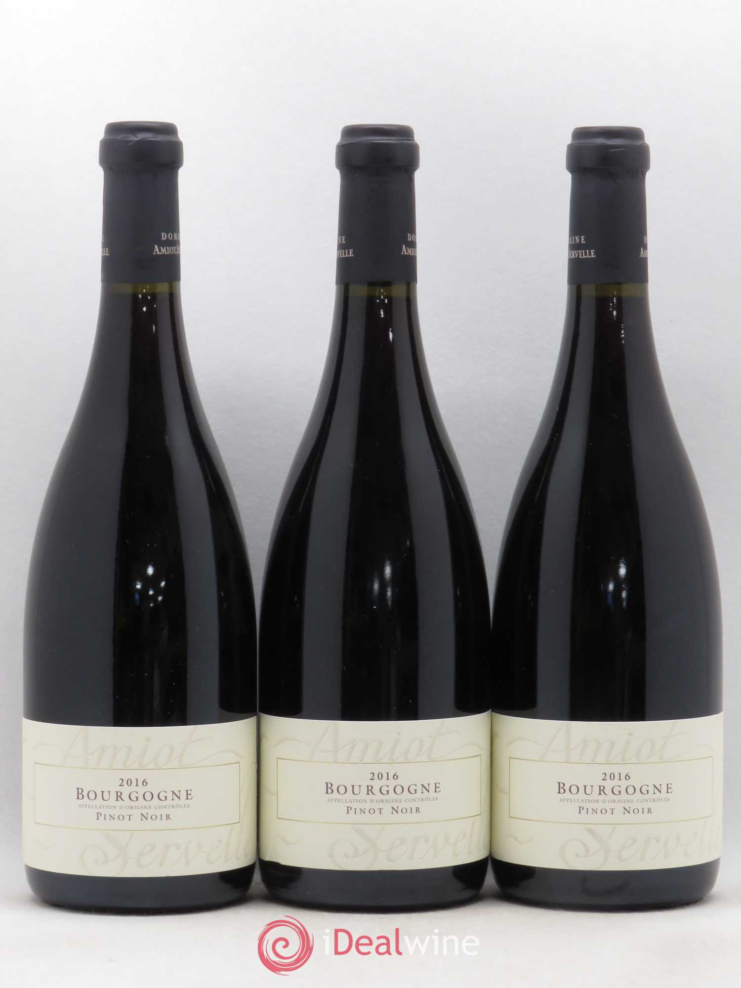 Bourgogne Amiot-Servelle 2016 - Lot de 3 bouteilles - 0