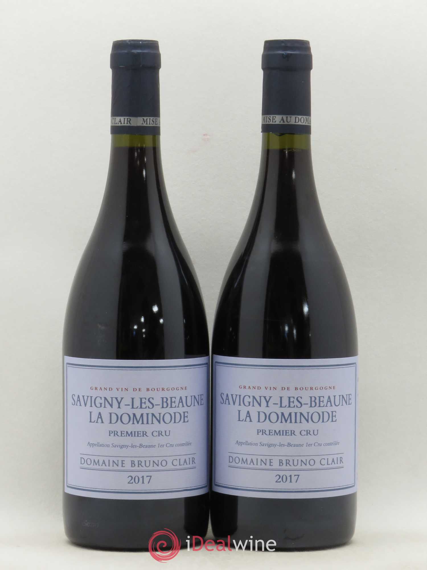 Savigny-lès-Beaune 1er Cru La Dominode Bruno Clair (Domaine) 2017 - Lot de 2 bouteilles - 0