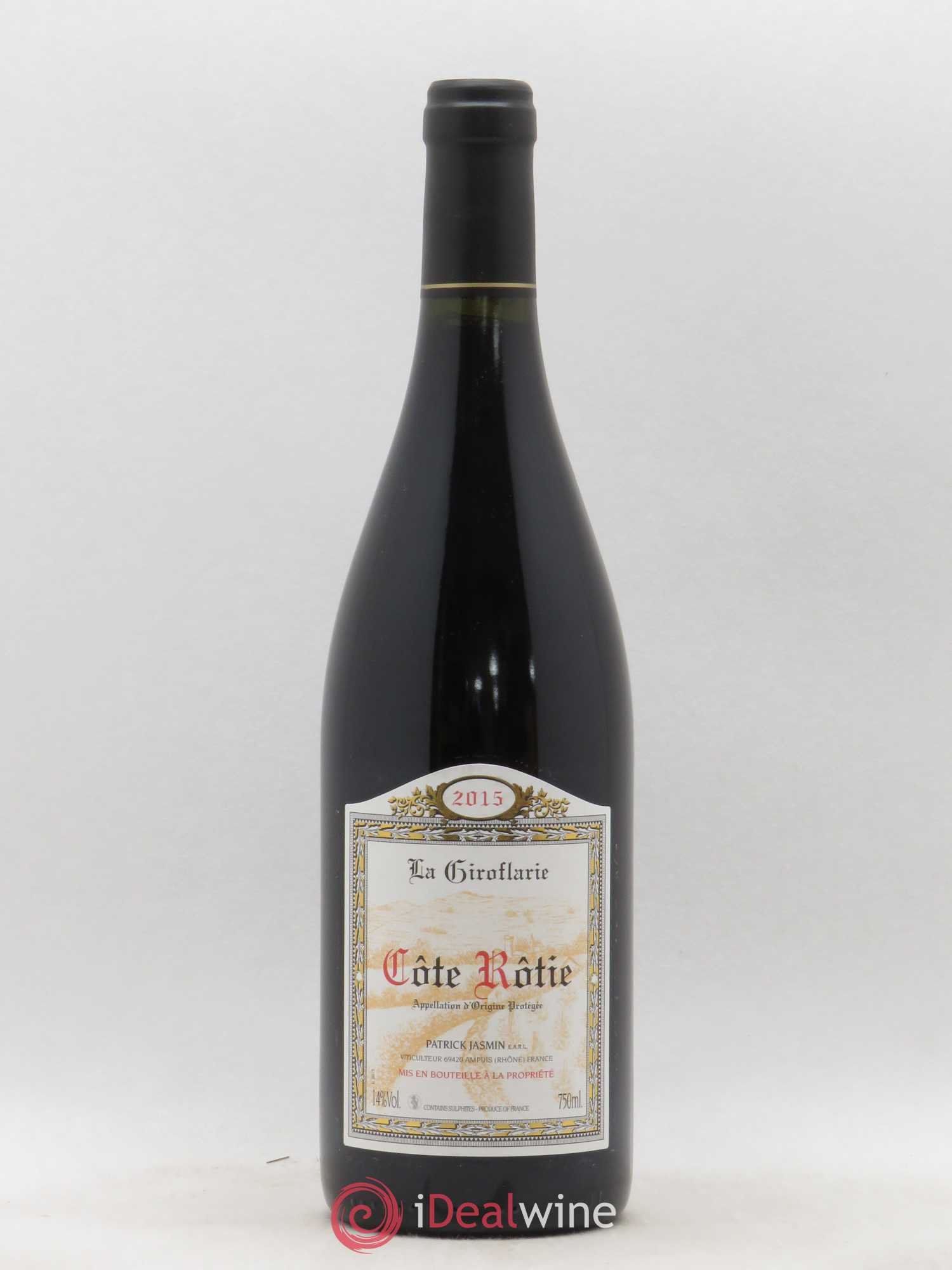 Côte-Rôtie La Giroflarie Jasmin (Domaine) 2015 - Lot de 1 bouteille - 0