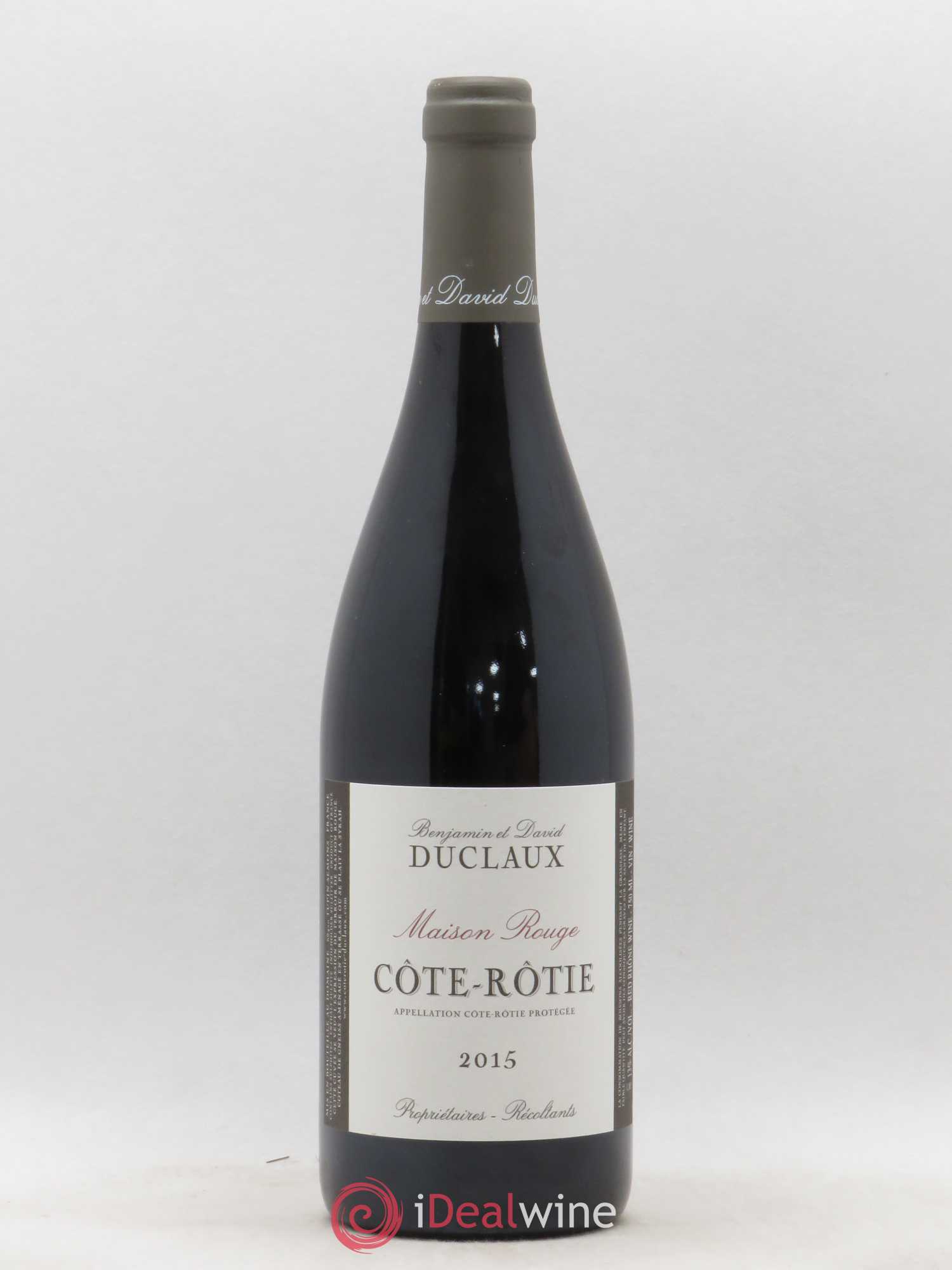 Côte-Rôtie Maison Rouge Domaine Duclaux 2015 - Lot de 1 bouteille - 0