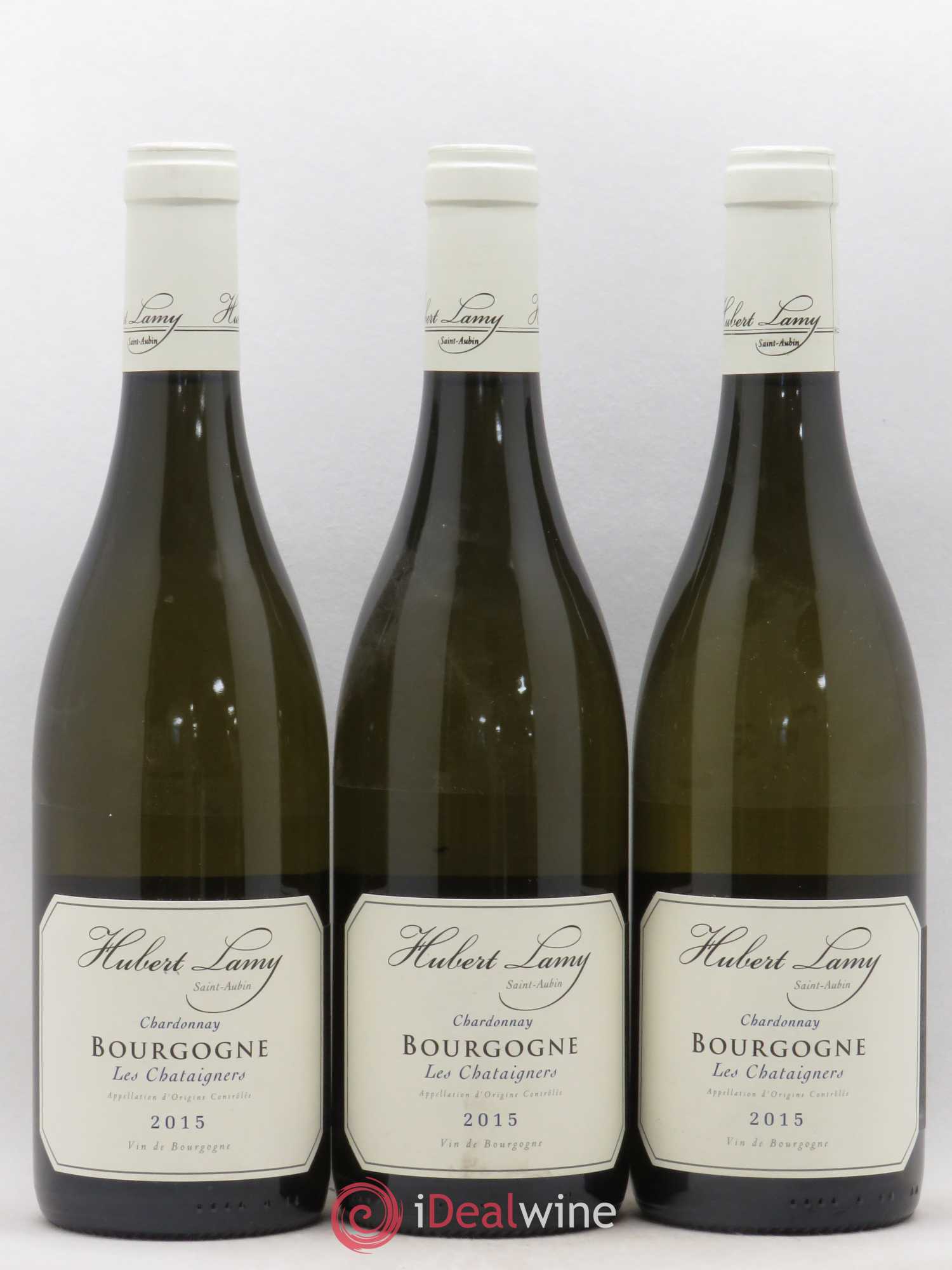 Bourgogne Les Chataigners Hubert Lamy 2015 - Lot de 3 bouteilles - 0
