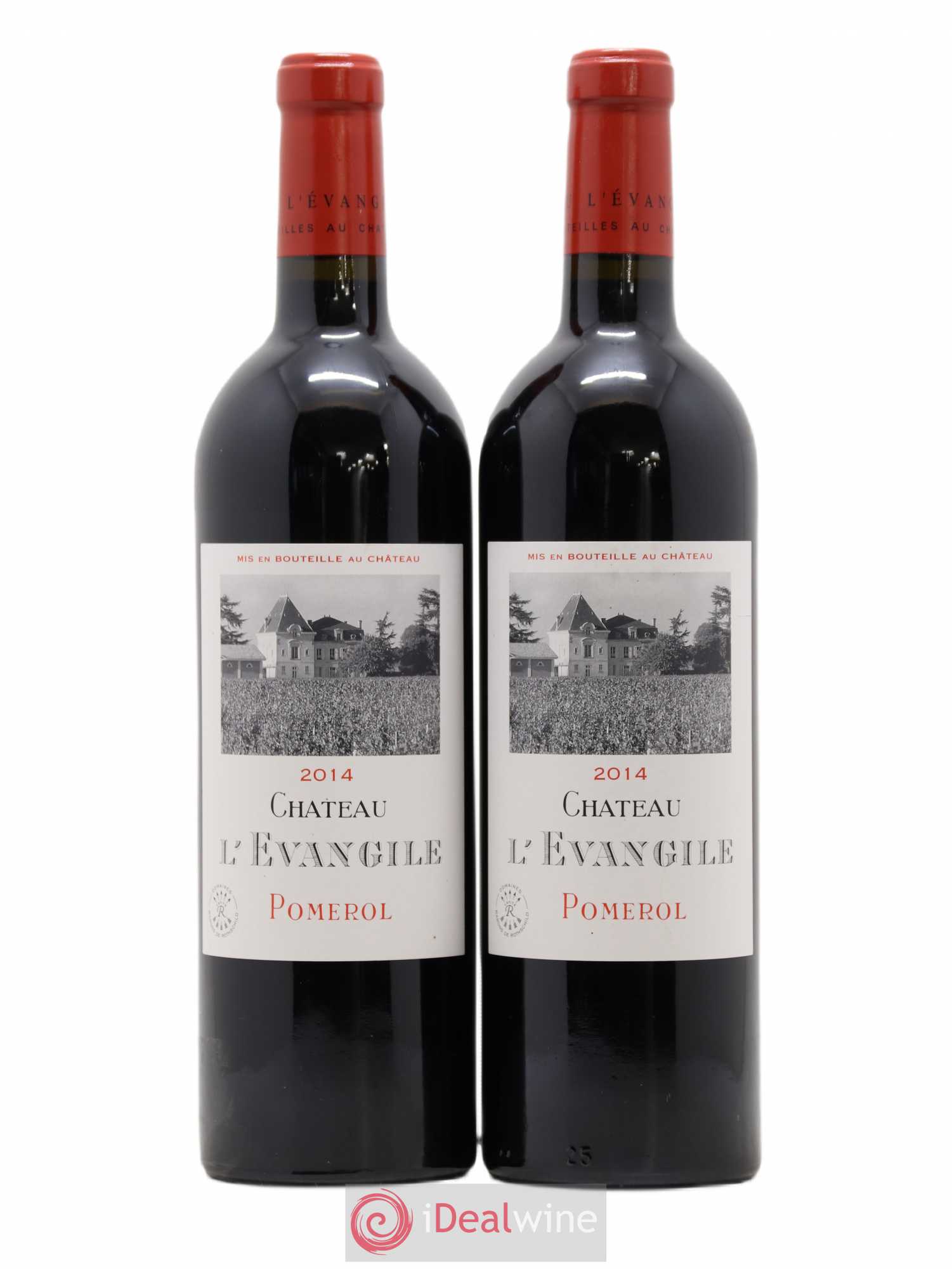 Château l' Évangile 2014 - Lot de 2 bouteilles - 0