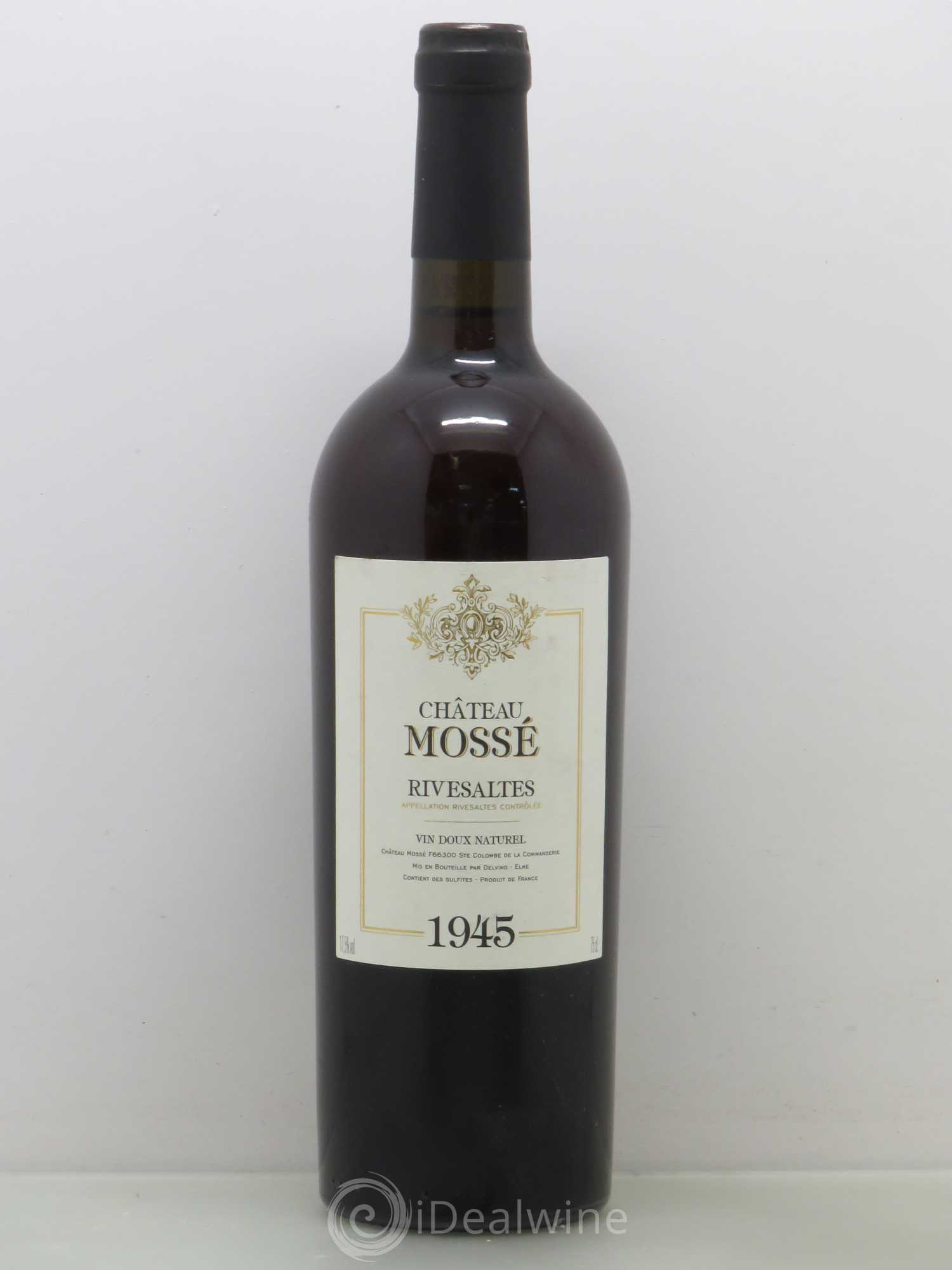 Rivesaltes Château Mossé 1945 - Posten von 1 Flasche - 0