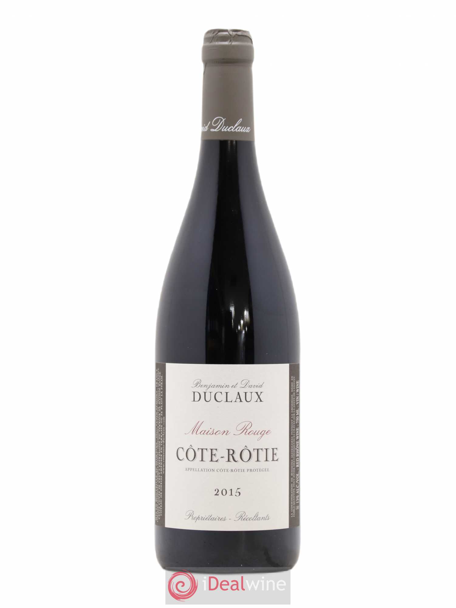 Côte-Rôtie Maison Rouge Domaine Duclaux 2015 - Lot de 1 bouteille - 0
