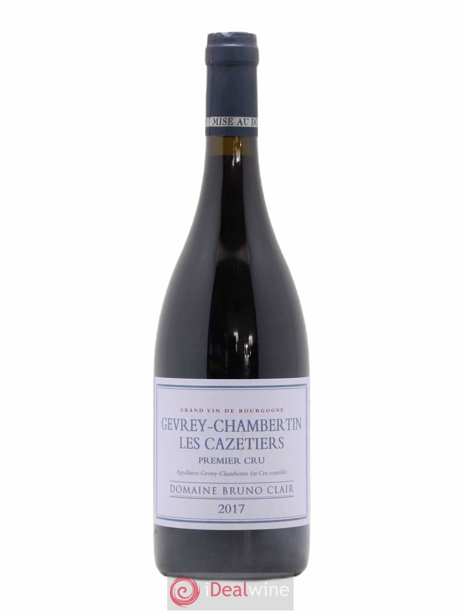Gevrey-Chambertin 1er Cru Les Cazetiers Bruno Clair (Domaine) 2017 - Lot de 1 bouteille - 0