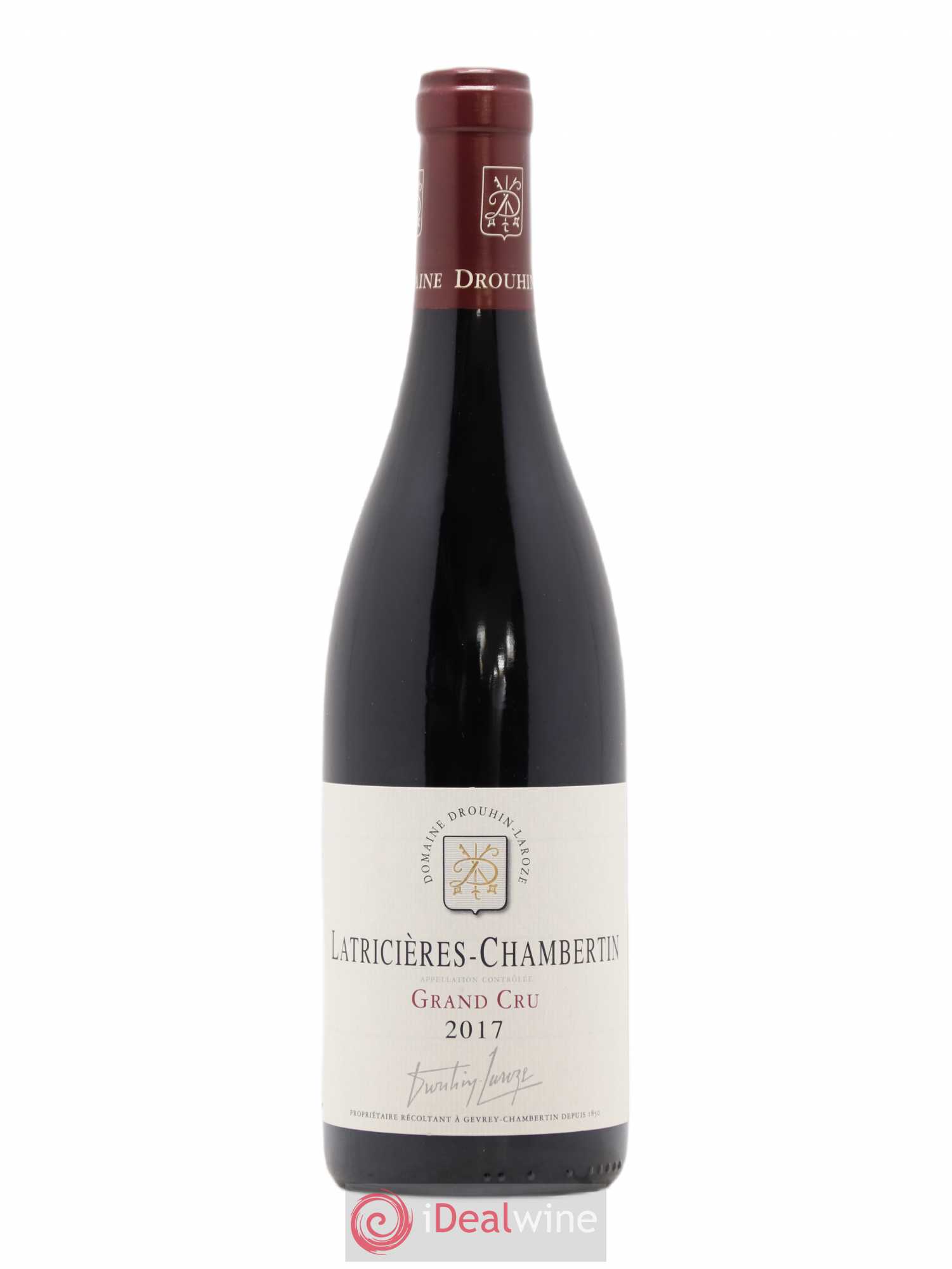 Latricières-Chambertin Grand Cru Domaine Drouhin-Laroze 2017 - Lot de 1 bouteille - 0