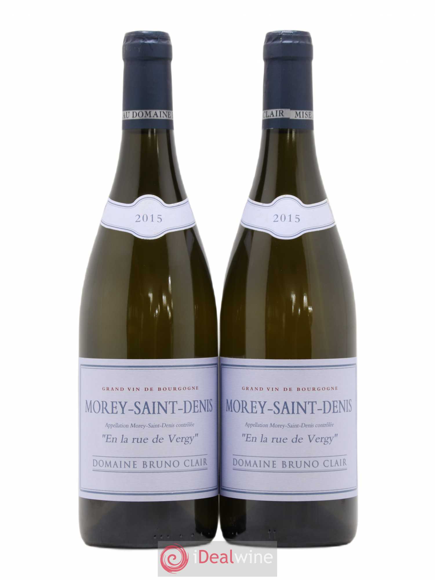 Morey-Saint-Denis En la Rue de Vergy Bruno Clair (Domaine) 2015 - Lot de 2 bouteilles - 0