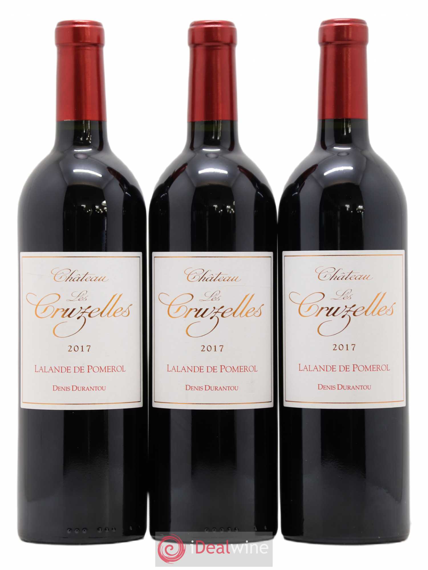 Lalande-de-Pomerol Chateau Les Cruzelles 2017 - Posten von 3 Flaschen - 0