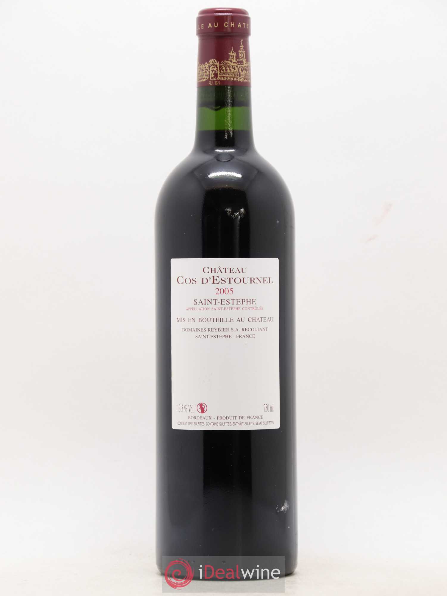 Cos d'Estournel 2ème Grand Cru Classé 2005 - Lot de 1 bouteille - 1