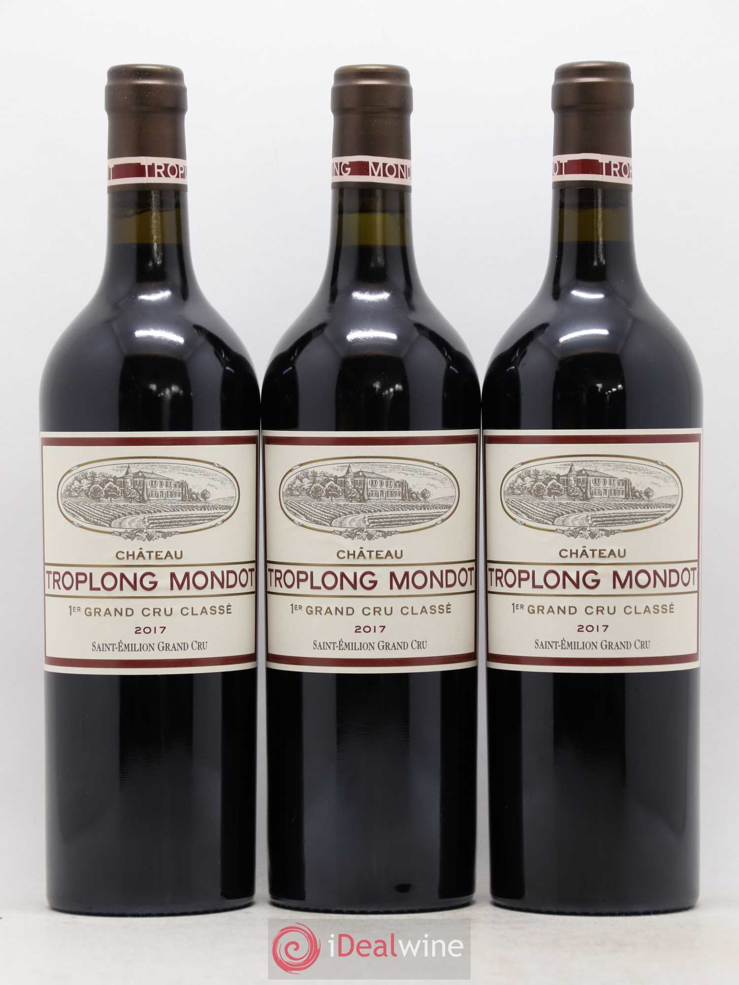 Château Troplong Mondot 1er Grand Cru Classé B 2017 - Lot de 6 bouteilles - 2