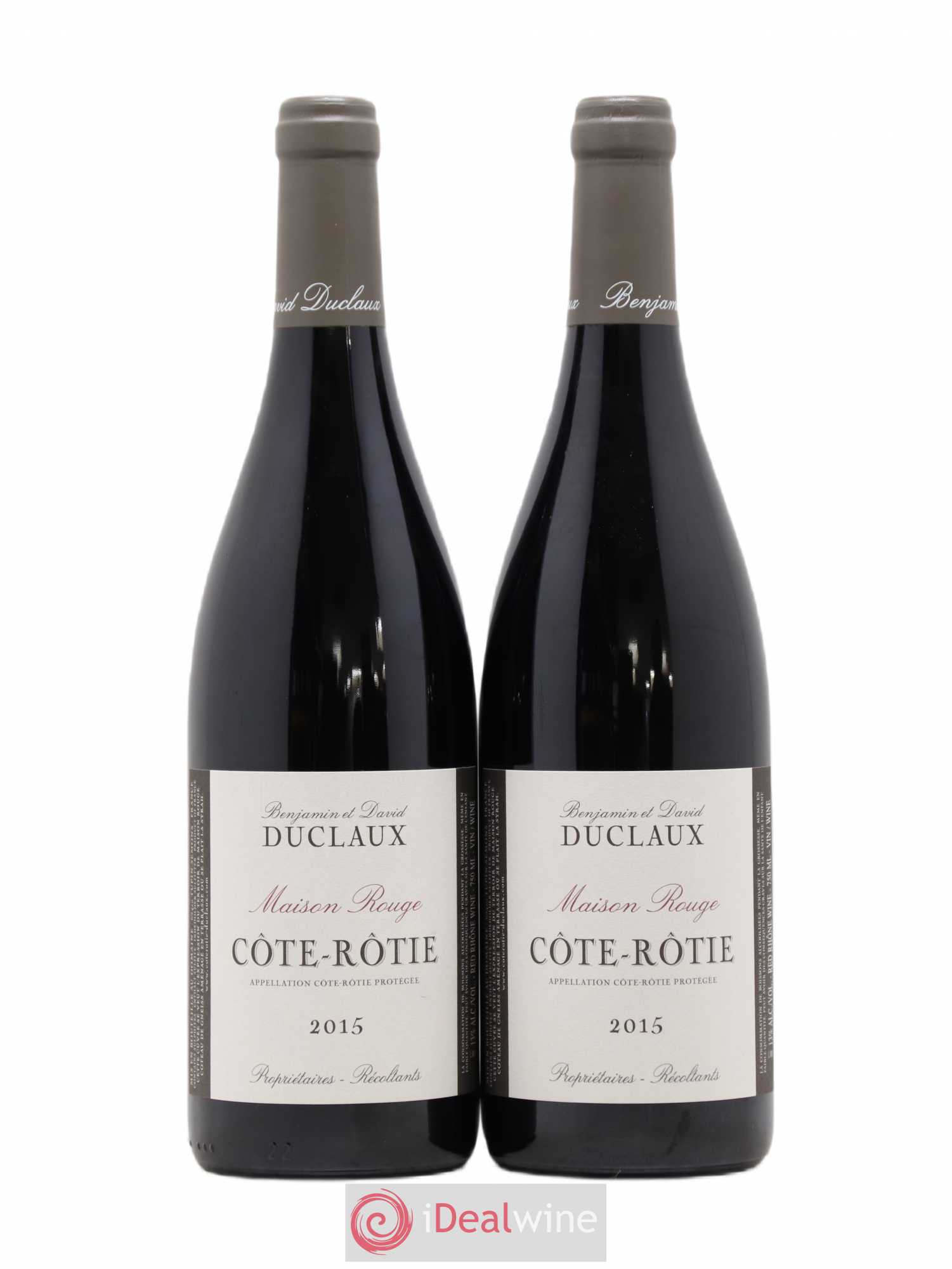 Côte-Rôtie Maison Rouge Domaine Duclaux 2015 - Lot de 2 bouteilles - 0