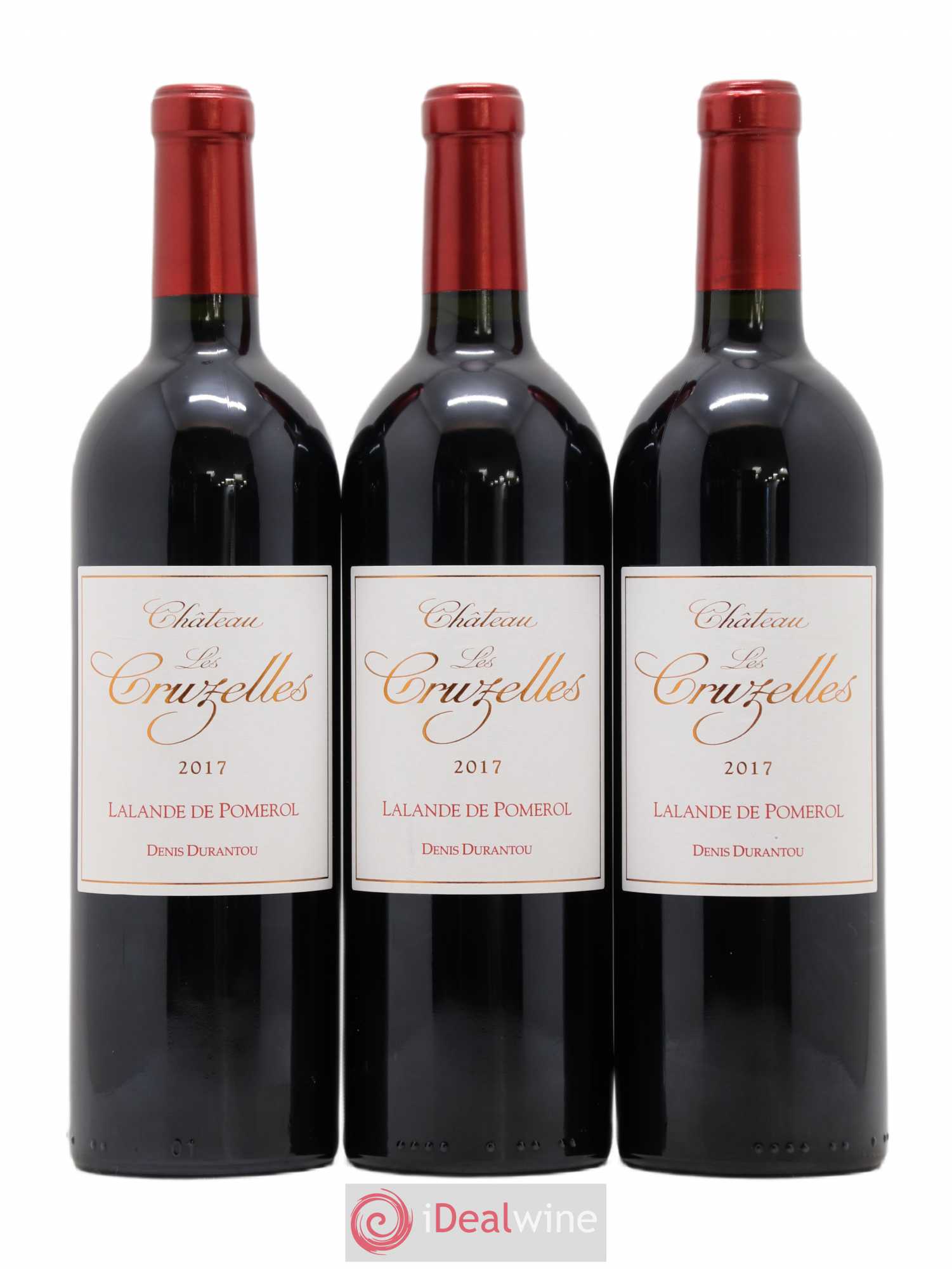 Lalande-de-Pomerol Chateau Les Cruzelles 2017 - Posten von 3 Flaschen - 0