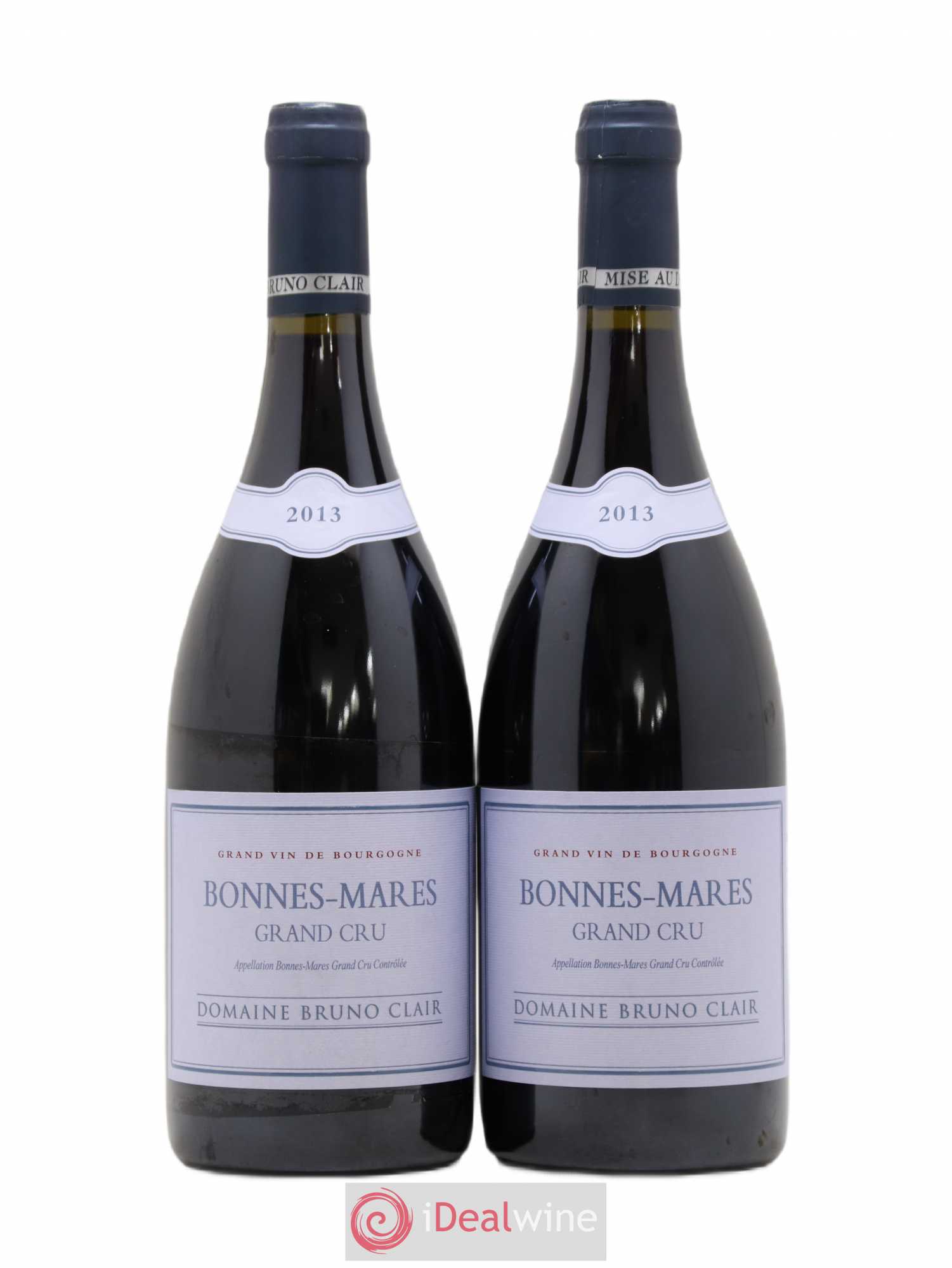 Bonnes-Mares Grand Cru Bruno Clair (Domaine) 2013 - Lot de 2 bouteilles - 0
