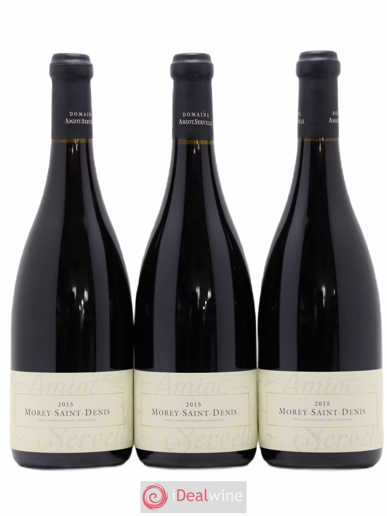 Morey-Saint-Denis Amiot-Servelle 2015 - Lot de 3 bouteilles - 0