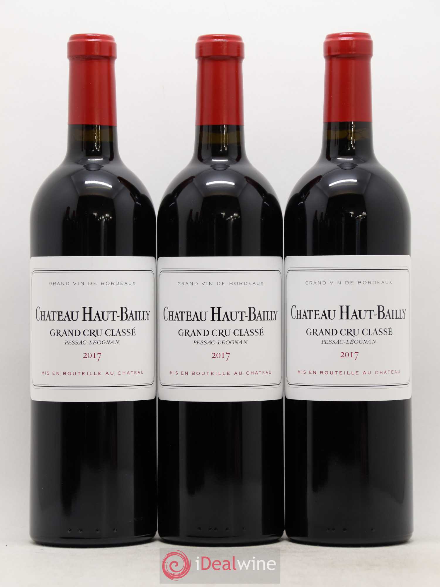 Château Haut-Bailly Cru Classé de Graves (sans prix de réserve) 2017 - Lot de 6 bouteilles - 1
