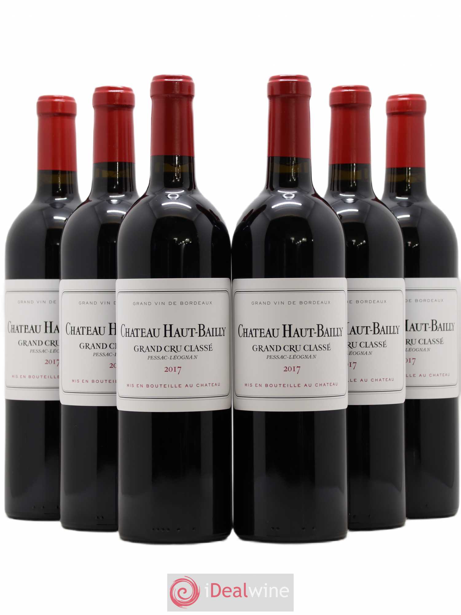 Château Haut-Bailly Cru Classé de Graves (sans prix de réserve) 2017 - Lot de 6 bouteilles - 0