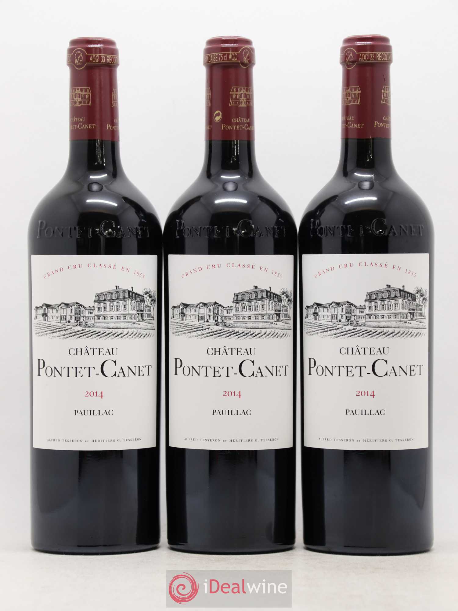 Château Pontet Canet 5ème Grand Cru Classé 2014 - Lot de 6 bouteilles - 2