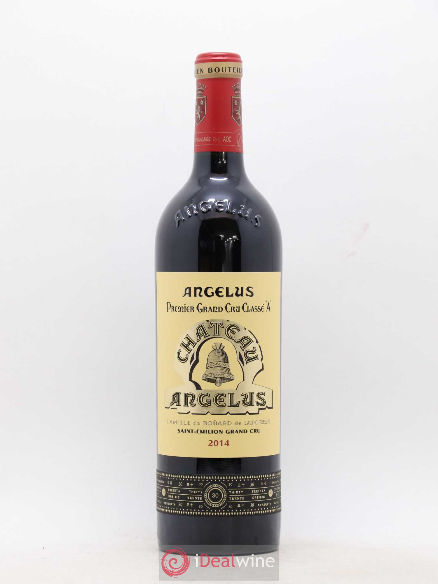 Château Angélus 1er Grand Cru Classé A 2014 - Lot de 1 bouteille - 1