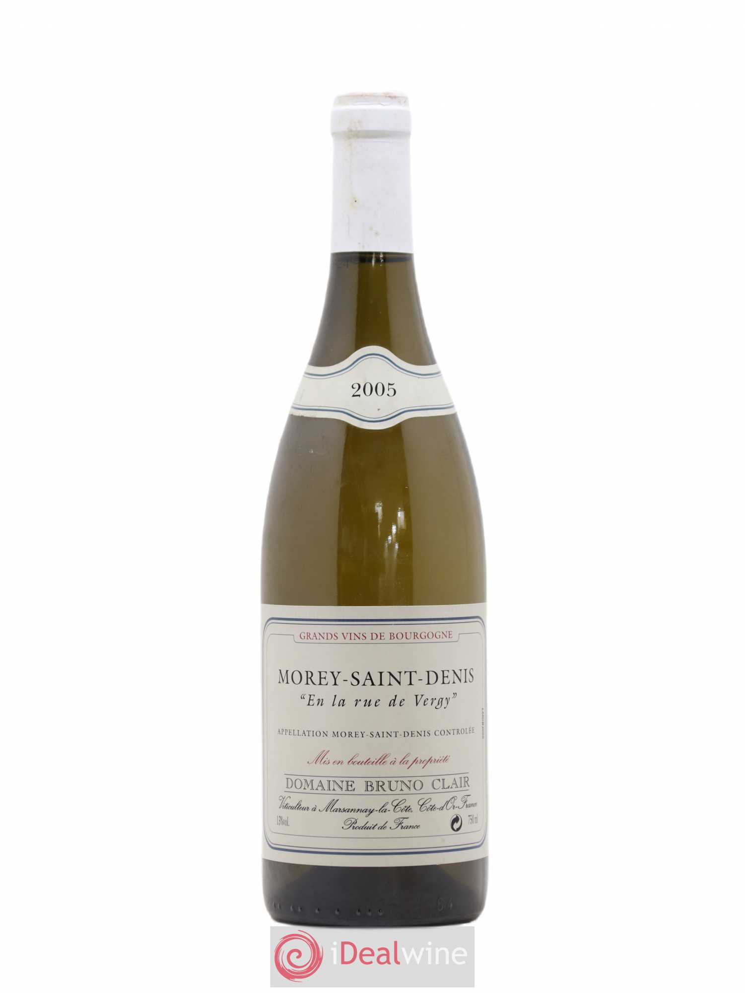 Morey-Saint-Denis En la Rue de Vergy Bruno Clair (Domaine) 2005 - Lot de 1 bouteille - 0