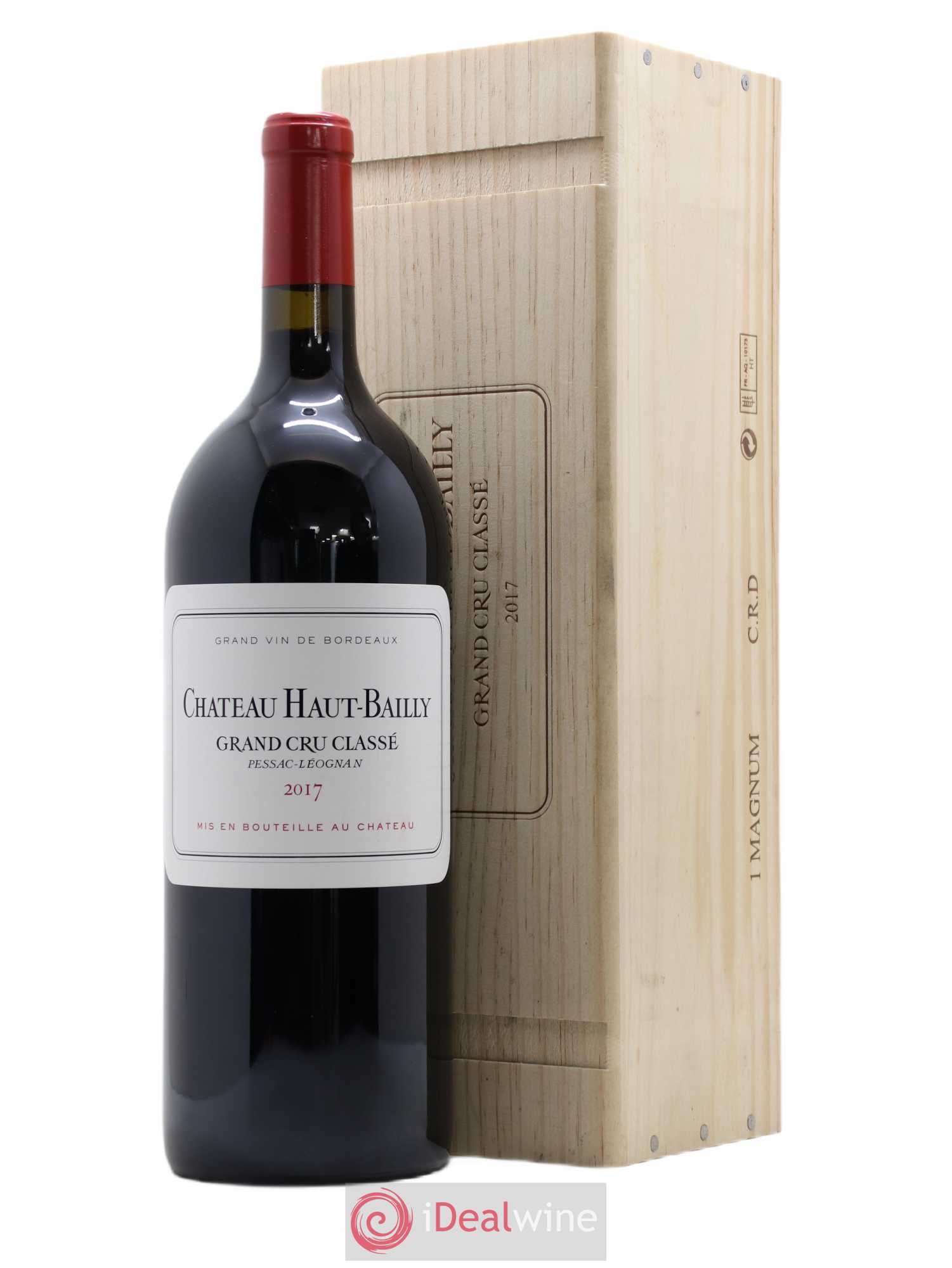 Château Haut-Bailly Cru Classé de Graves 2017 - Lot de 1 magnum - 0