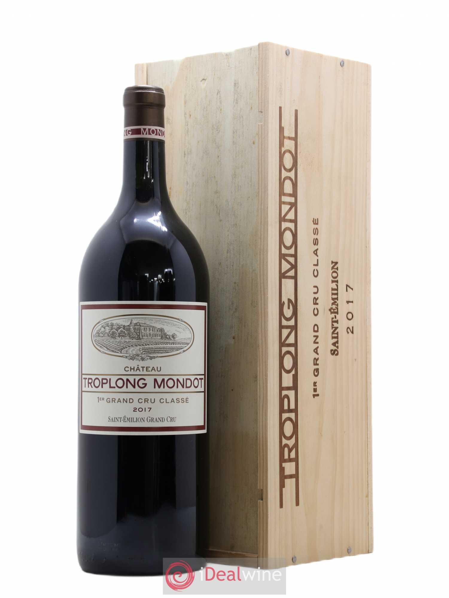 Château Troplong Mondot 1er Grand Cru Classé B 2017 - Lot de 1 magnum - 0