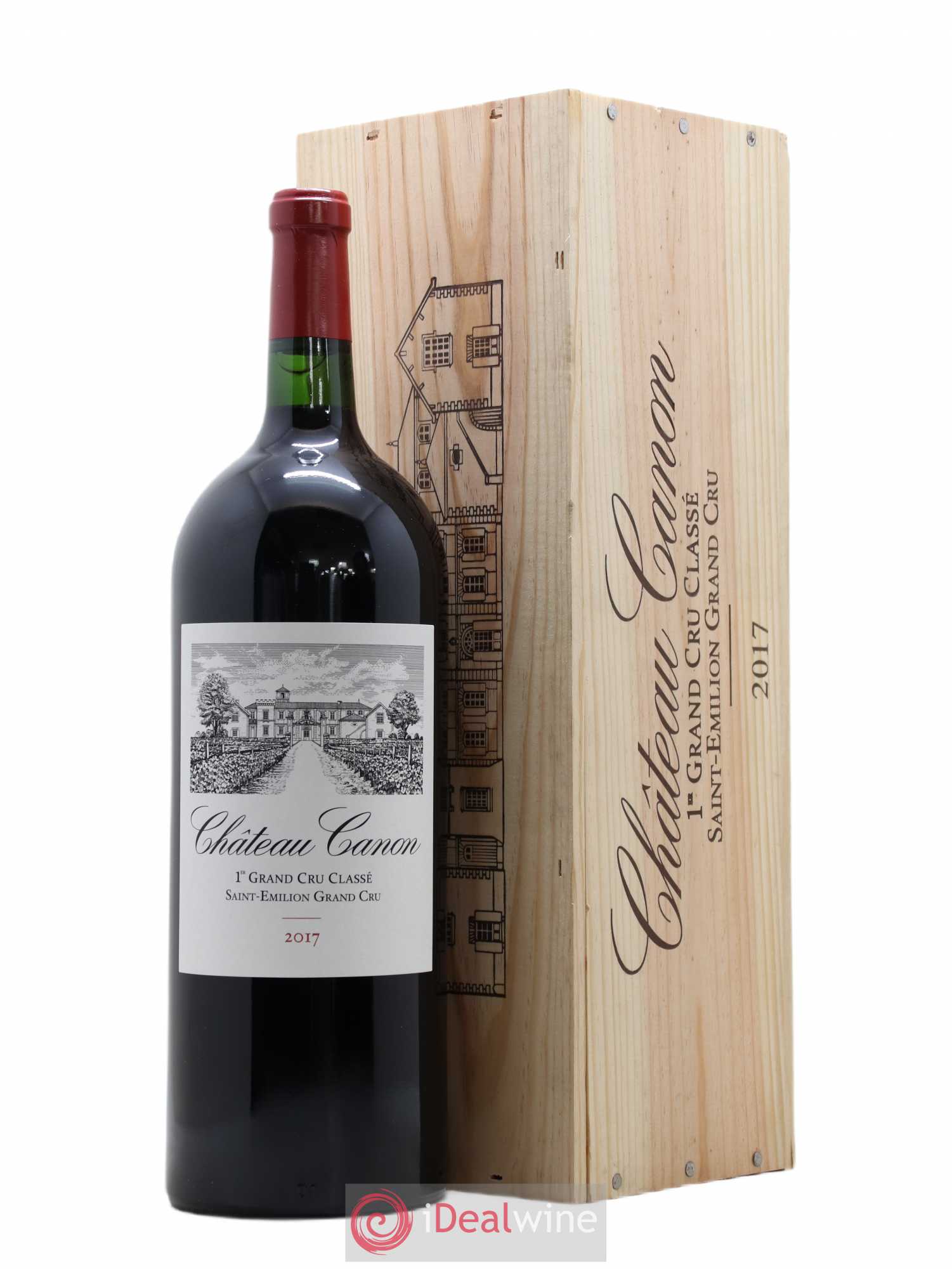 Château Canon 1er Grand Cru Classé B 2017 - Lot de 1 magnum - 0