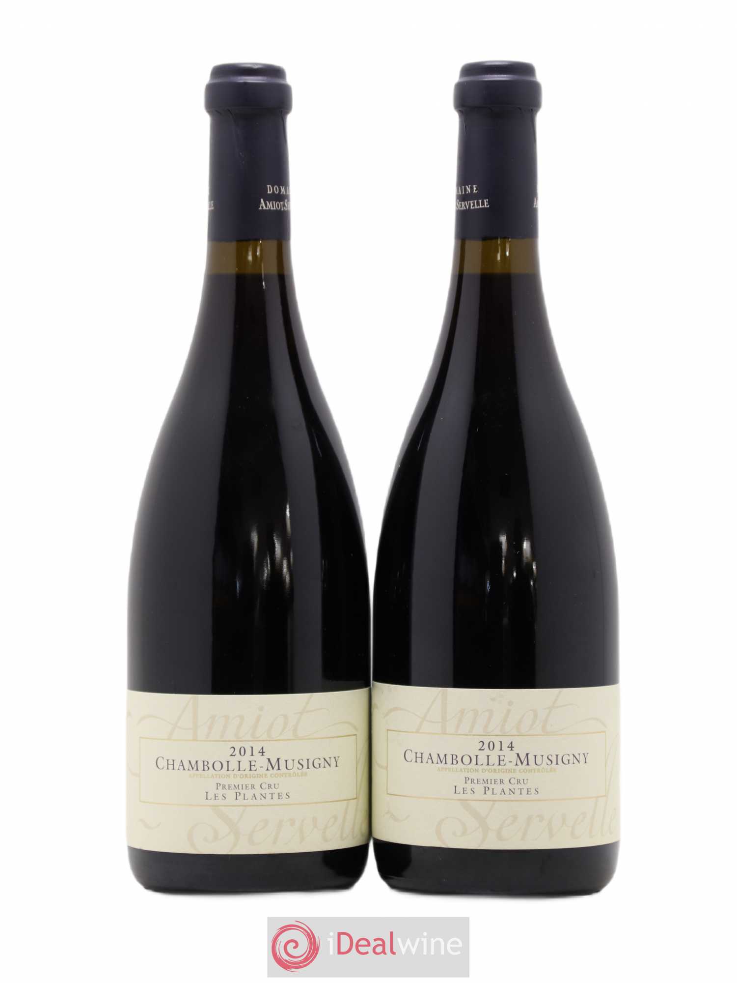 Chambolle-Musigny 1er Cru Les Plantes Amiot-Servelle 2014 - Lot de 2 bouteilles - 0