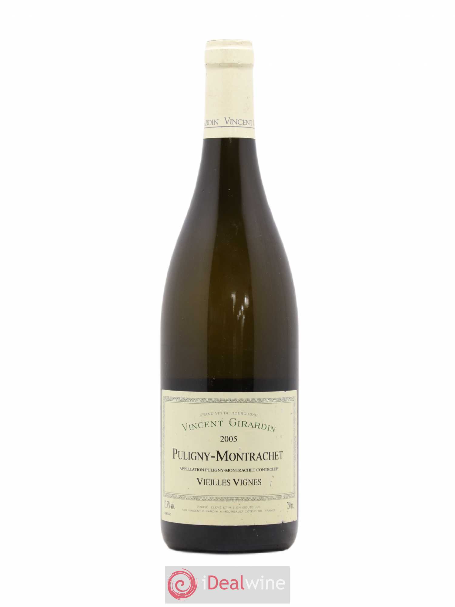 Puligny-Montrachet Vieilles Vignes Domaine Girardin Vincent 2005 - Posten von 1 Flasche - 0