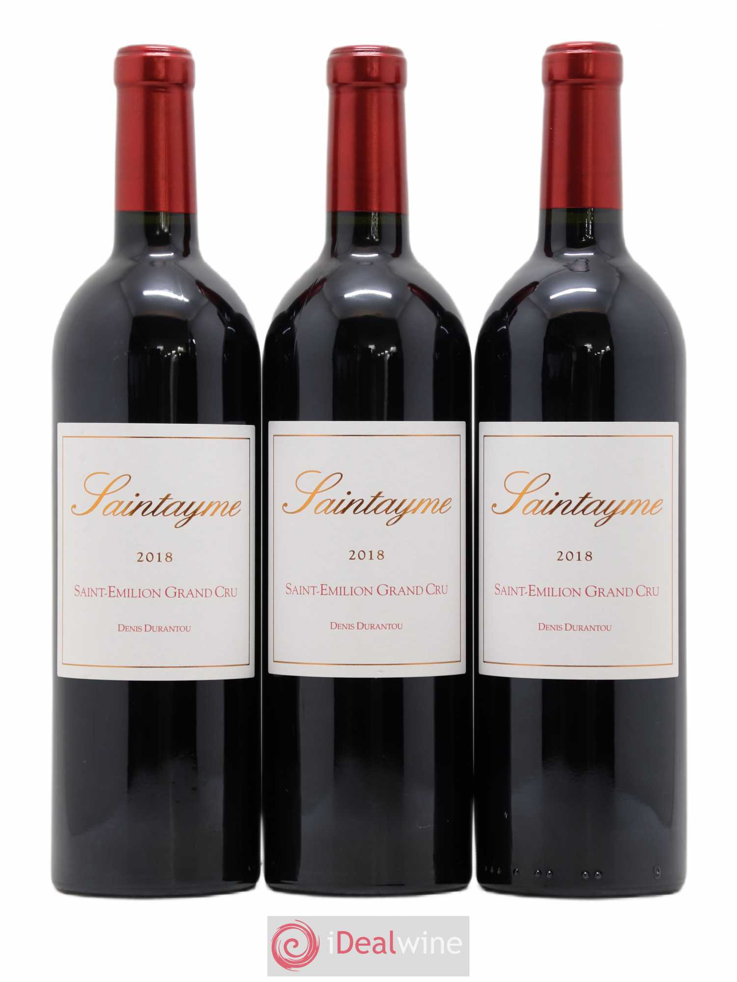 Saint-Émilion Grand Cru Saintayme (sans prix de réserve) 2018 - Posten von 3 Flaschen - 0
