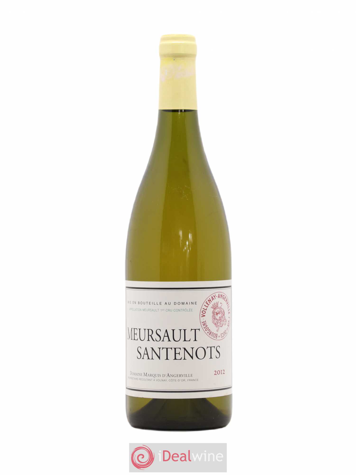 Meursault 1er Cru Santenots Marquis d'Angerville (Domaine) 2012 - Lot de 1 bouteille - 0