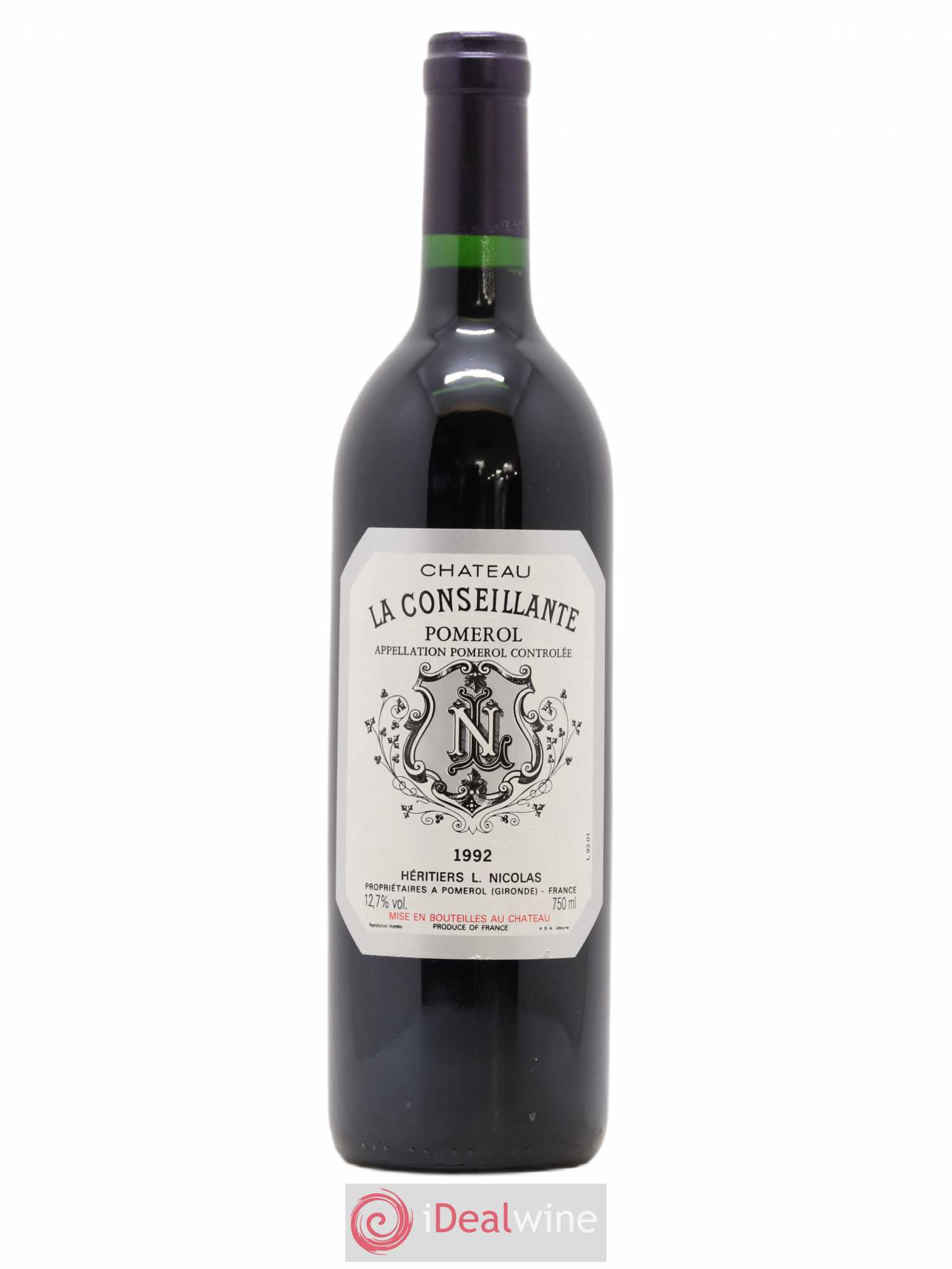 Château la Conseillante 1992 - Lot de 1 bouteille - 0