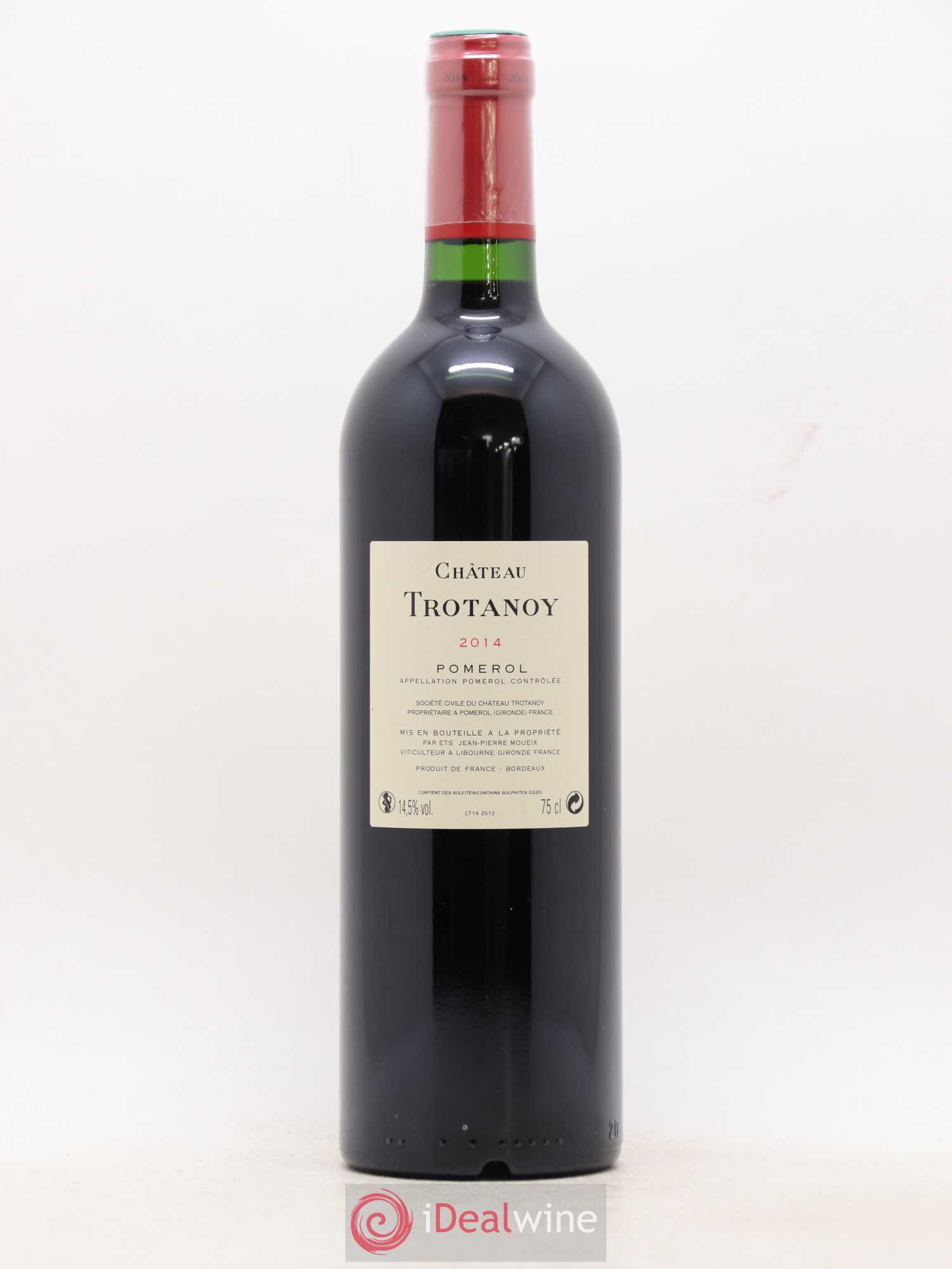 Château Trotanoy 2014 - Lot de 1 bouteille - 1