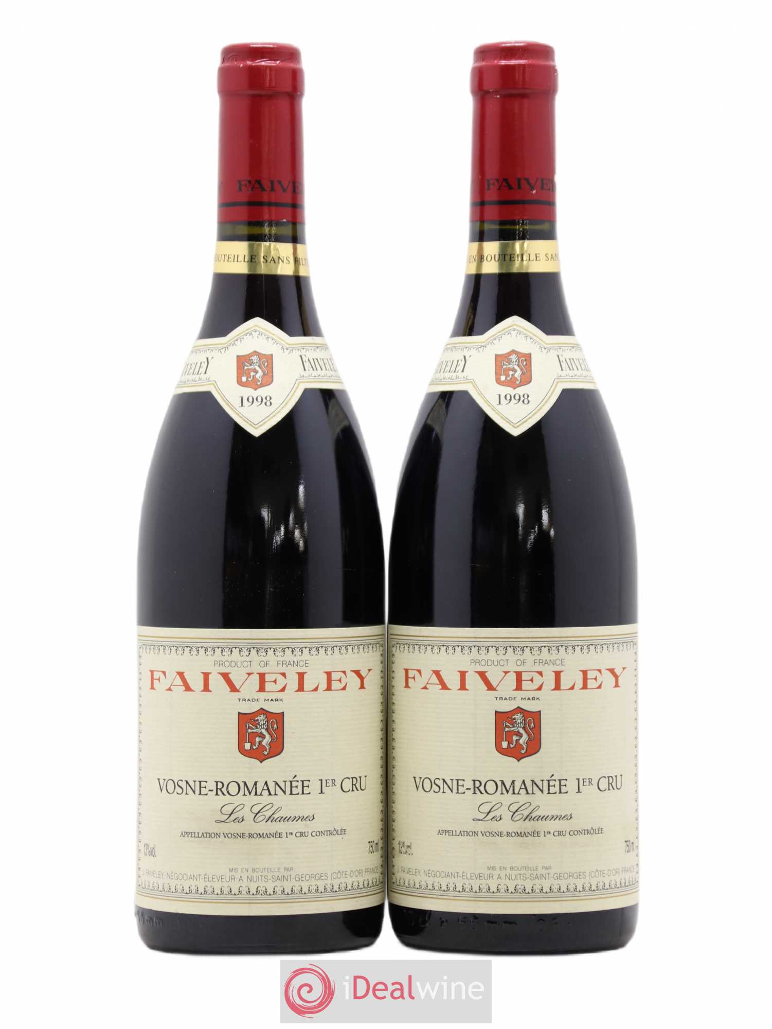 Vosne-Romanée 1er Cru 1998 - Posten von 2 Flaschen - 0