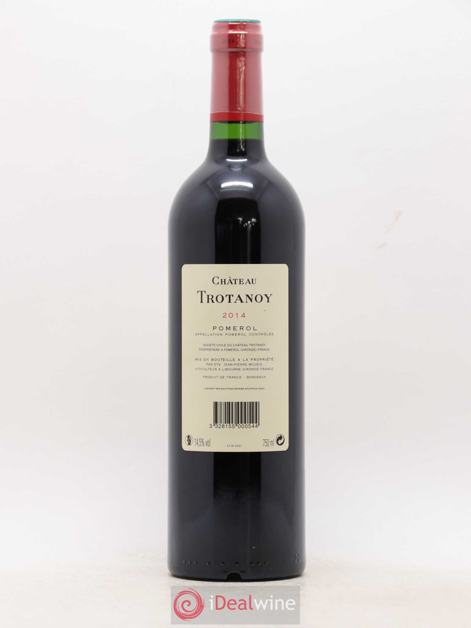 Château Trotanoy 2014 - Lot de 1 bouteille - 1