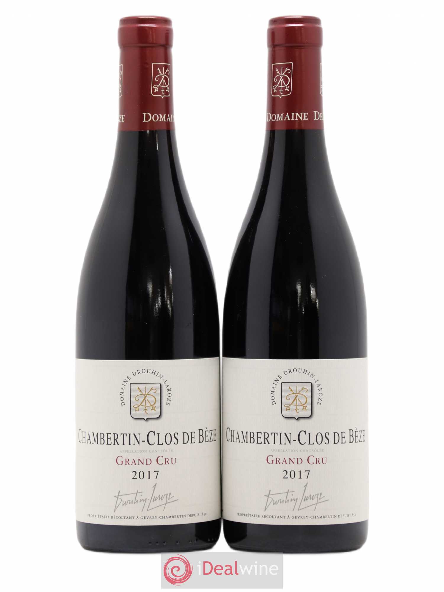 Chambertin Clos de Bèze Grand Cru Domaine Drouhin-Laroze 2017 - Lot de 2 bouteilles - 0