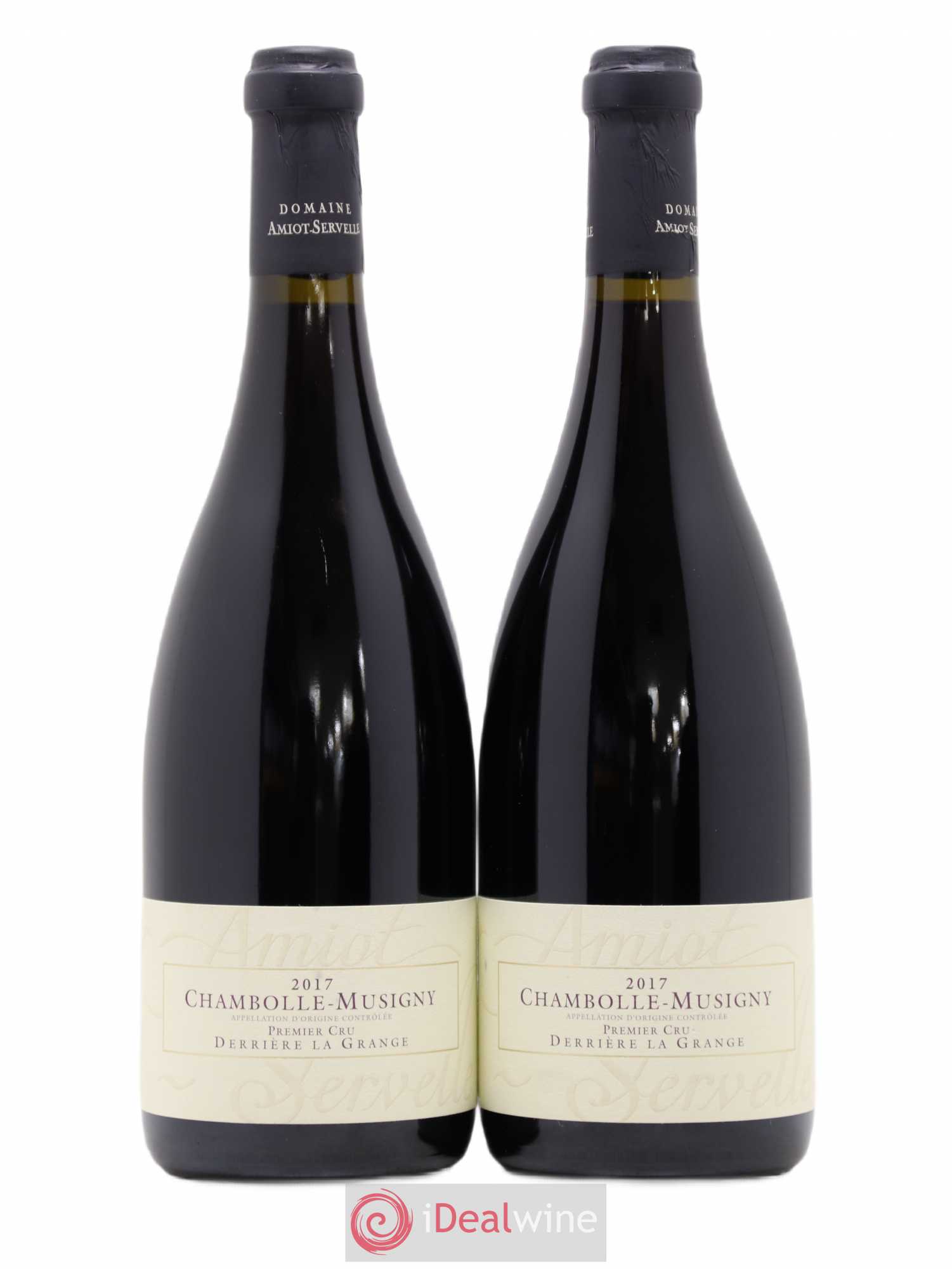 Chambolle-Musigny 1er Cru Derrière la Grange Amiot-Servelle 2017 - Lot de 2 bouteilles - 0
