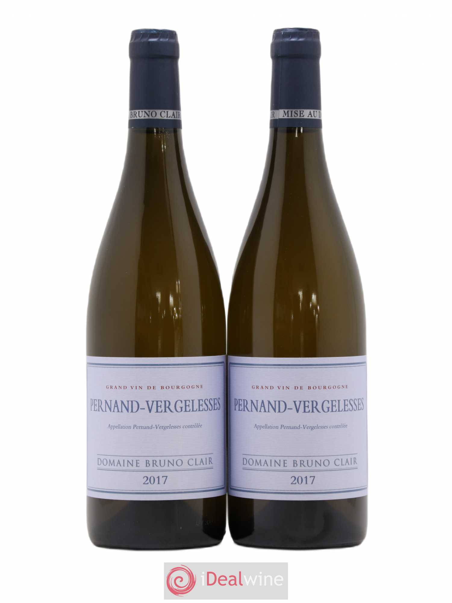 Pernand-Vergelesses Bruno Clair (Domaine) 2017 - Lot de 2 bouteilles - 0