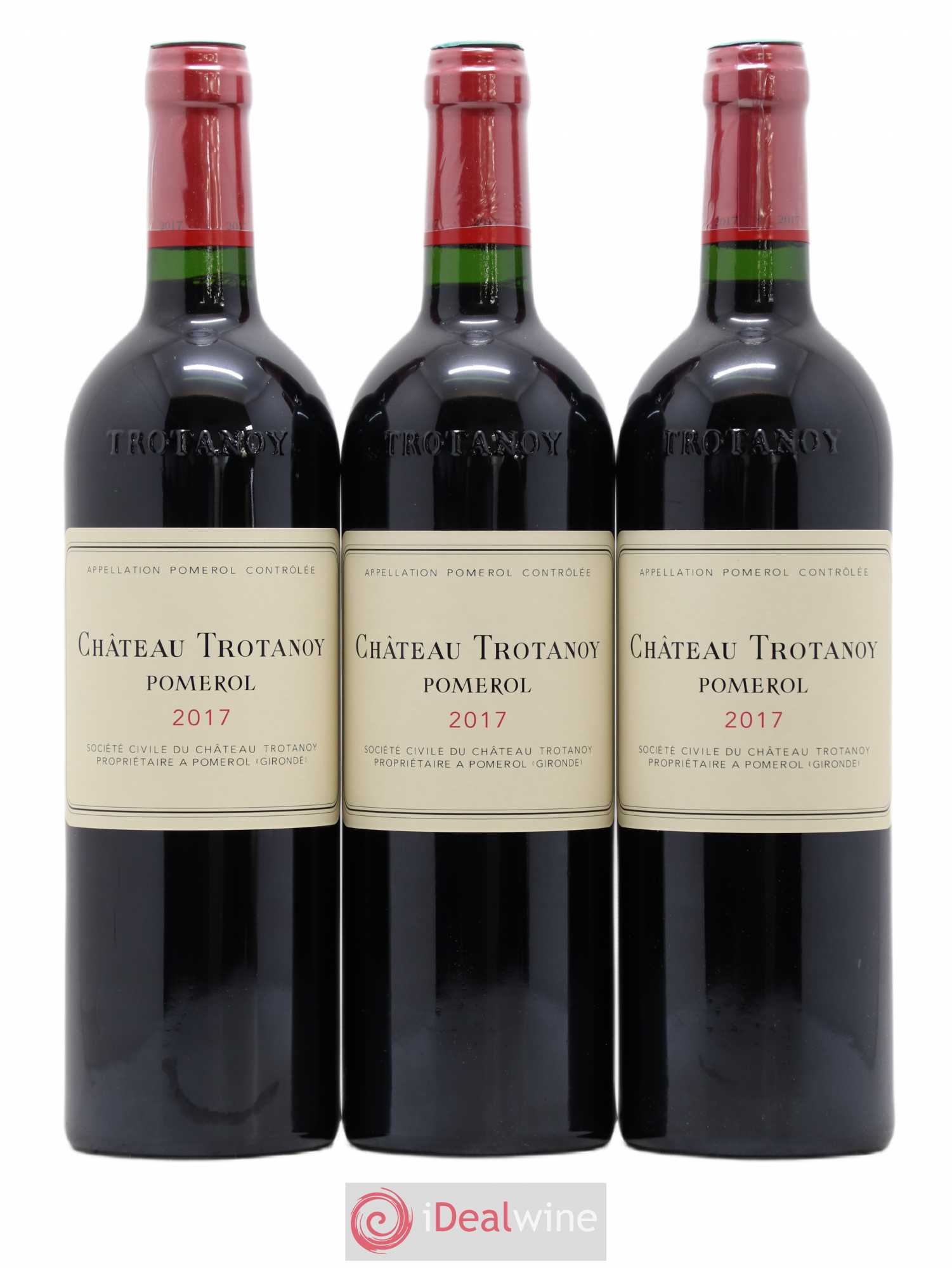 Château Trotanoy 2017 - Lot de 3 bouteilles - 0