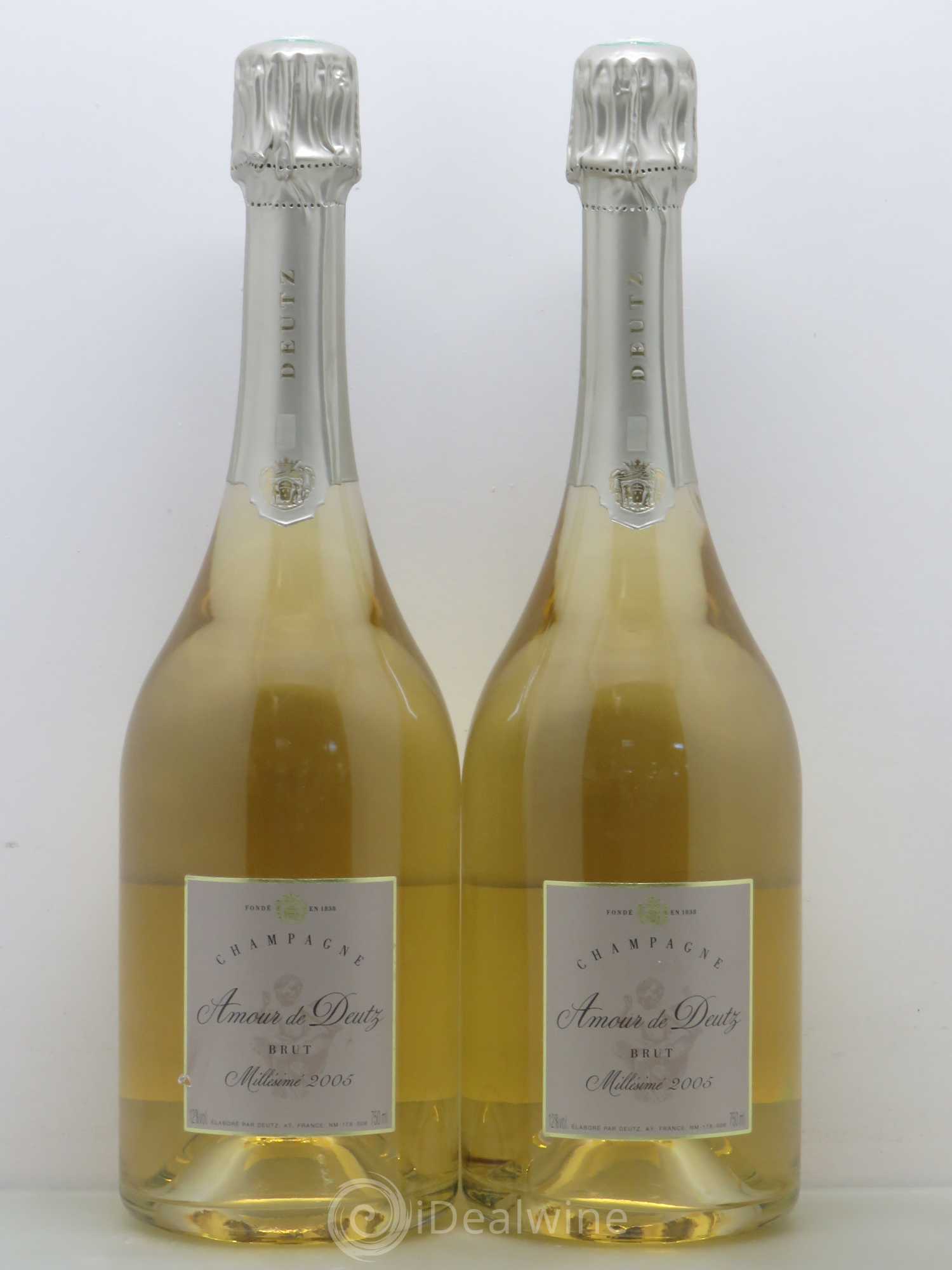 Amour de Deutz Brut Deutz 2005 - Lot de 2 bouteilles - 0
