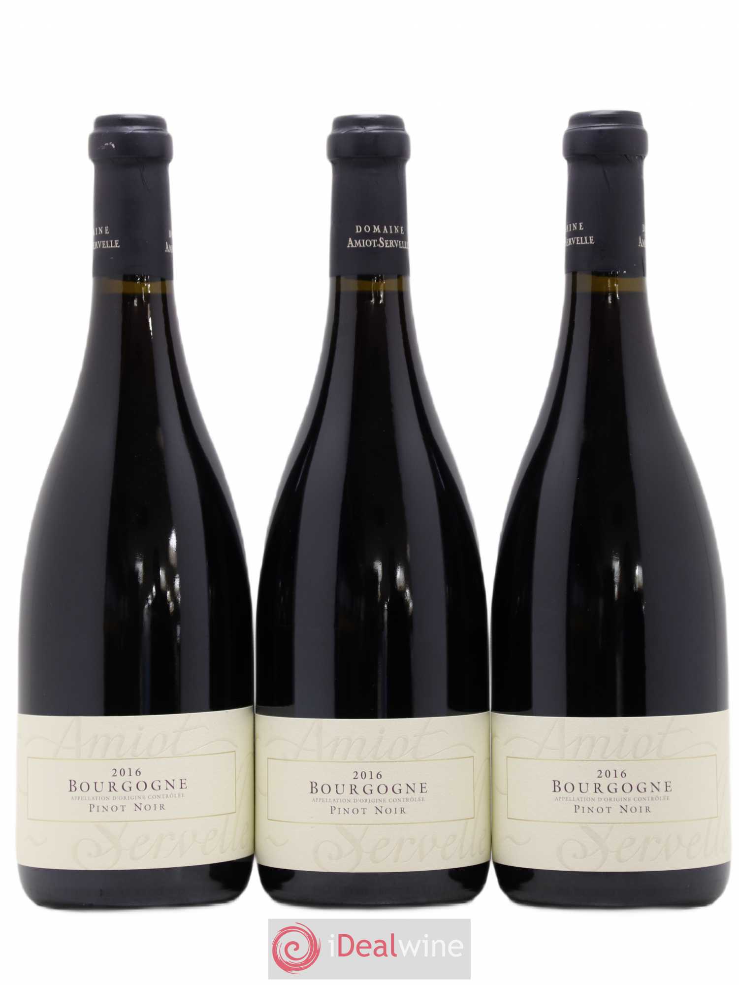 Bourgogne Amiot-Servelle 2016 - Lot de 3 bouteilles - 0