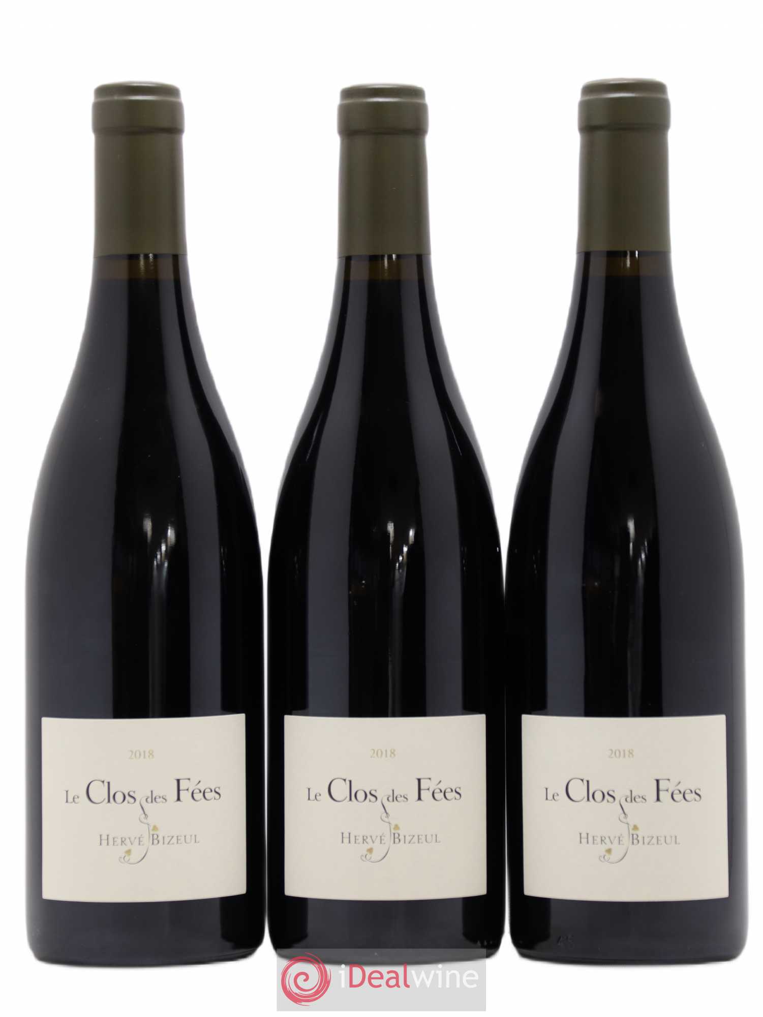 Côtes du Roussillon Villages Clos des Fées Hervé Bizeul 2018 - Lot de 3 bouteilles - 0