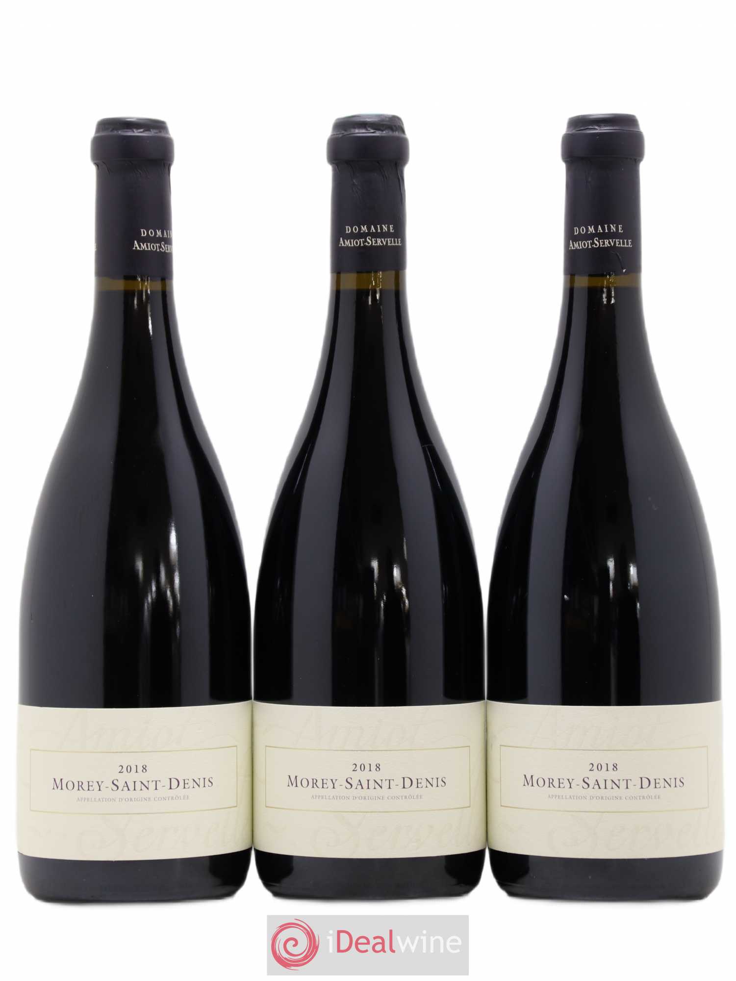 Morey-Saint-Denis Amiot-Servelle 2018 - Lot de 3 bouteilles - 0