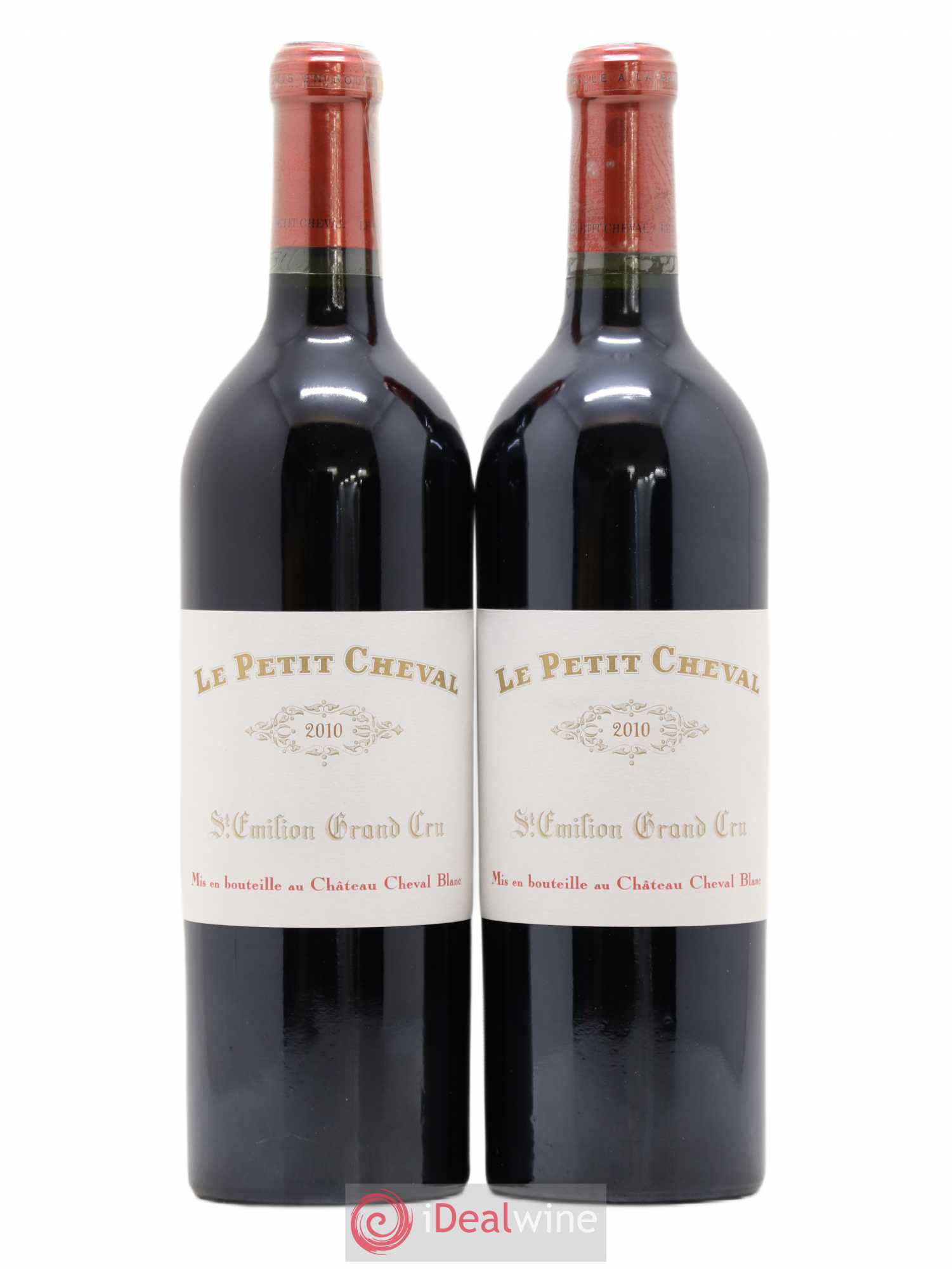 Le Petit Cheval Second Vin 2010 - Lot de 2 bouteilles - 0