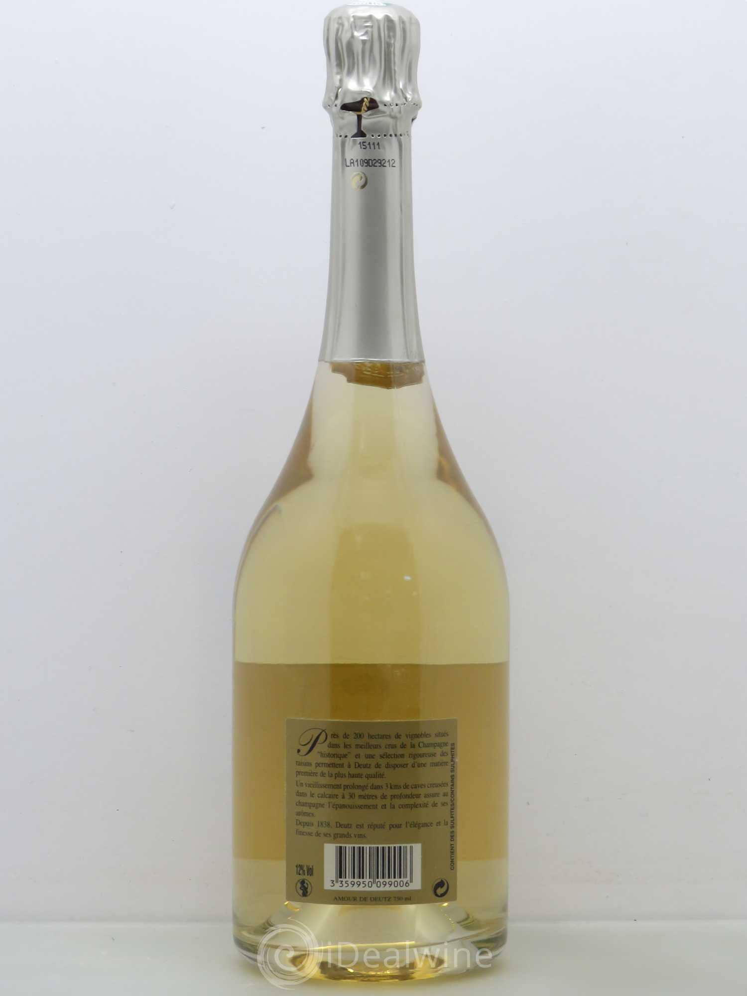 Amour de Deutz Brut Deutz 2005 - Lot de 1 bouteille - 1