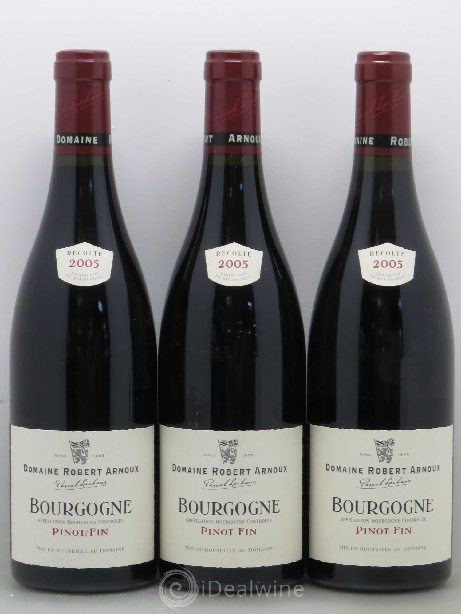 Bourgogne Pinot Fin Arnoux-Lachaux (Domaine)  (sans prix de réserve) 2005 - Lot de 6 bouteilles - 1