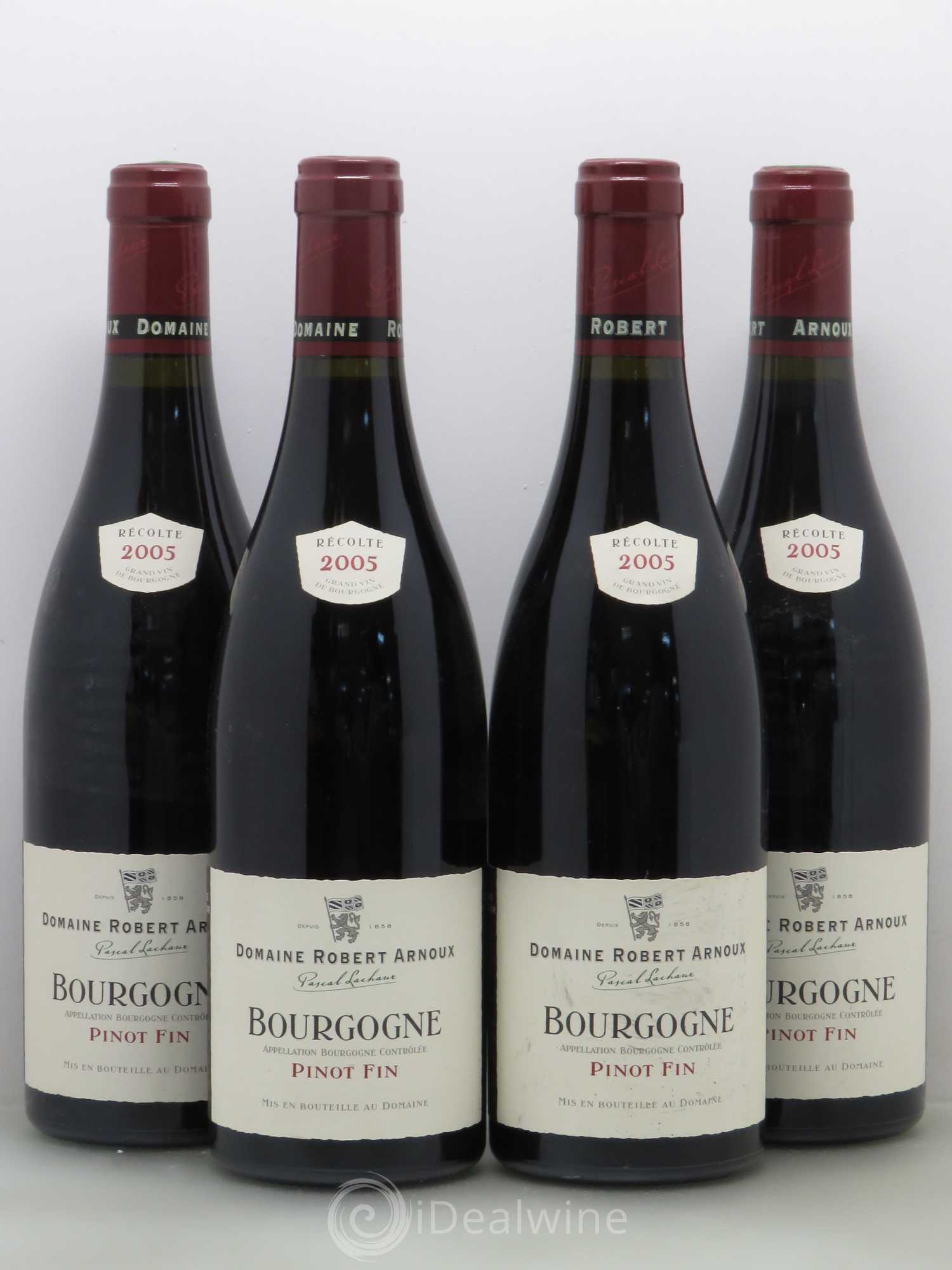 Bourgogne Pinot Fin Arnoux-Lachaux (Domaine) (sans prix de réserve) 2005 - Lot de 4 bouteilles - 0