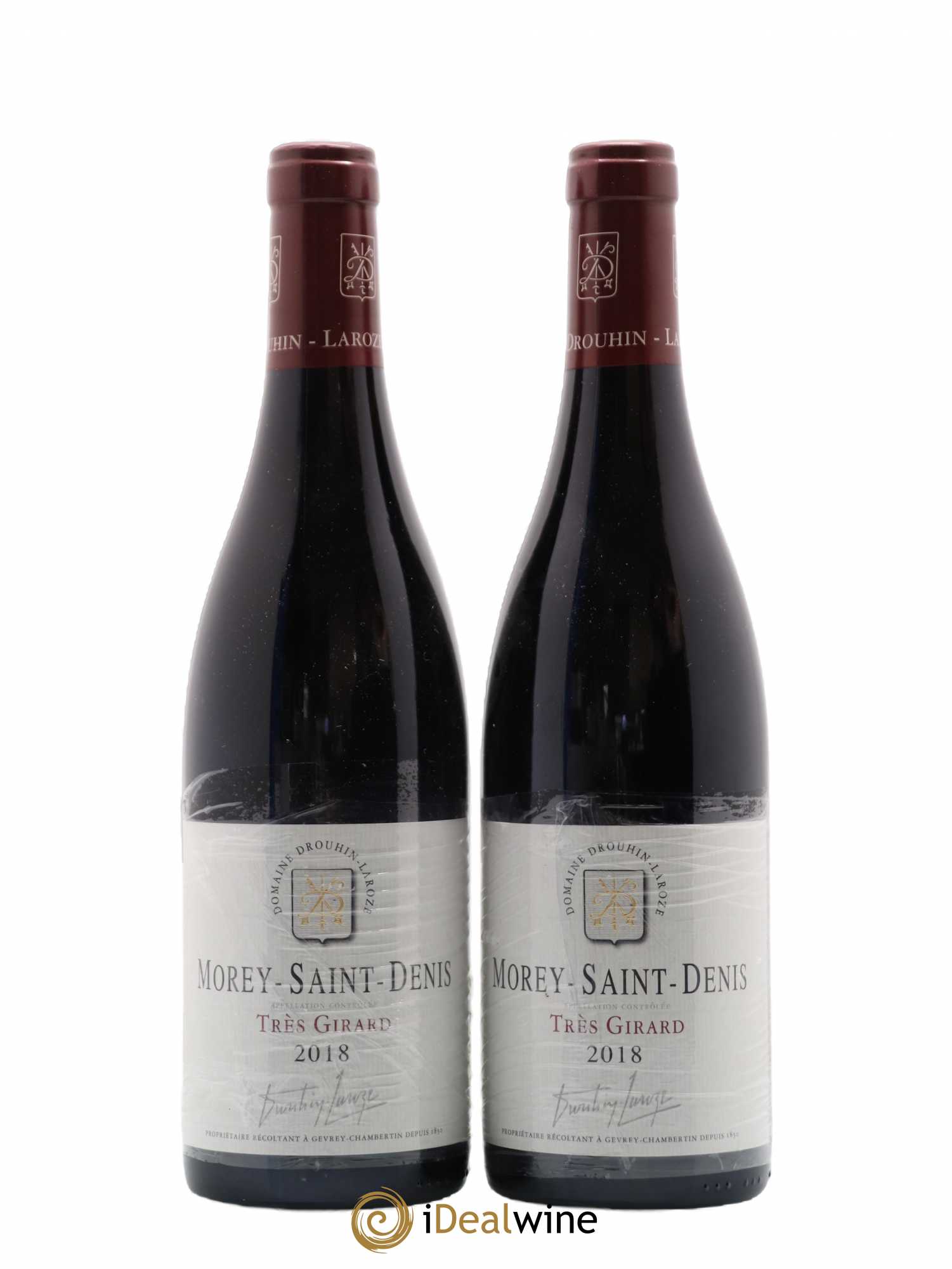 Morey-Saint-Denis Tres Girard Domaine Drouhin Laroze 2018 - Posten von 2 Flaschen - 0