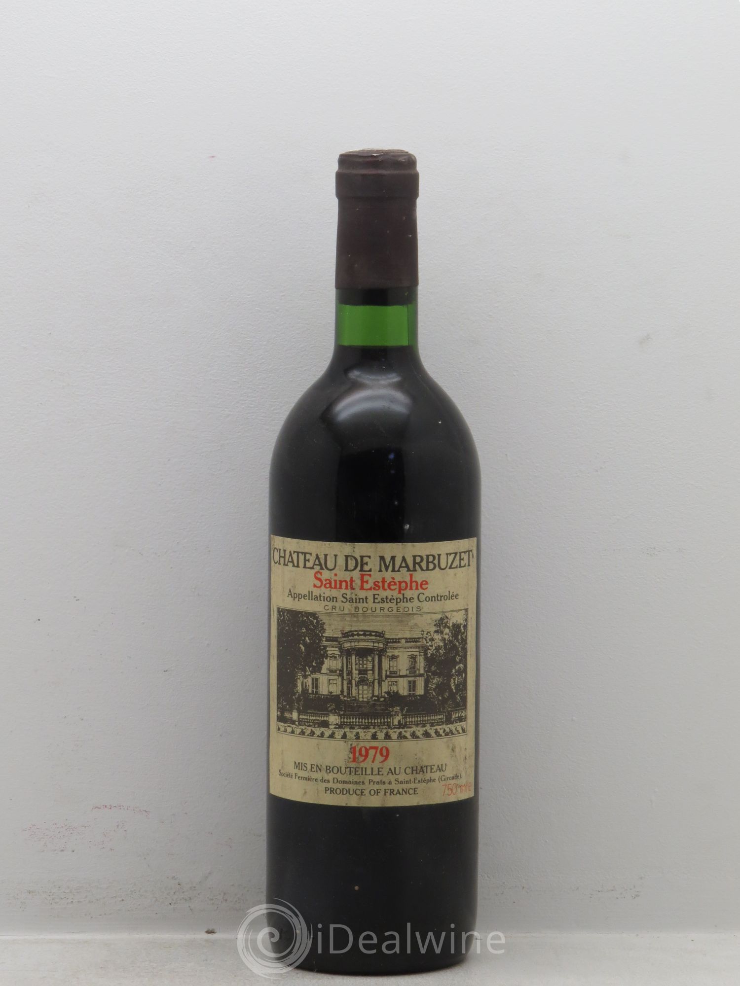 Château de Marbuzet Cru Bourgeois 1979 - Lot de 1 bouteille - 0